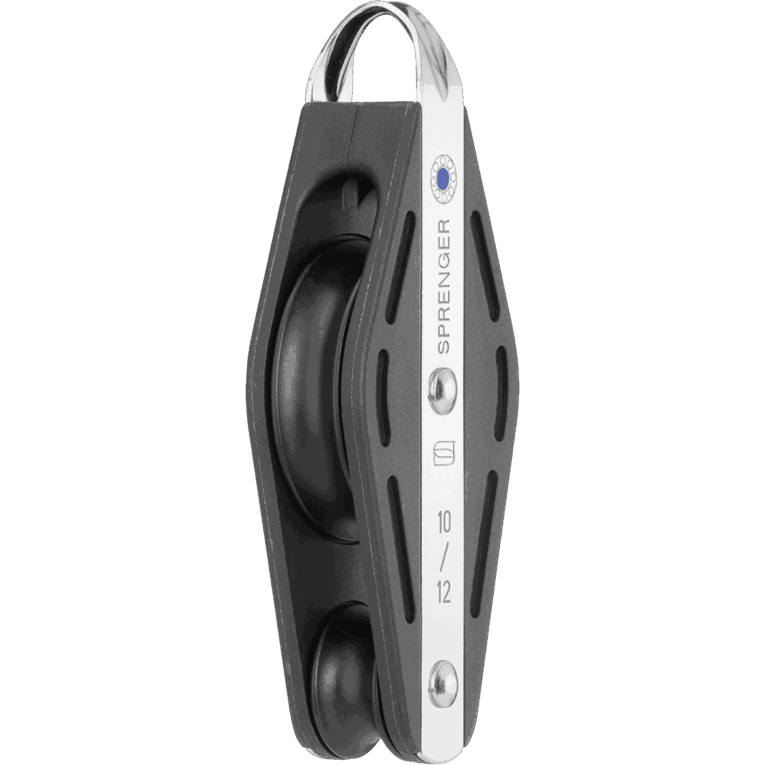 S-Block Violinblock Nadellager 12 mm - 2 Rollen, Bügel