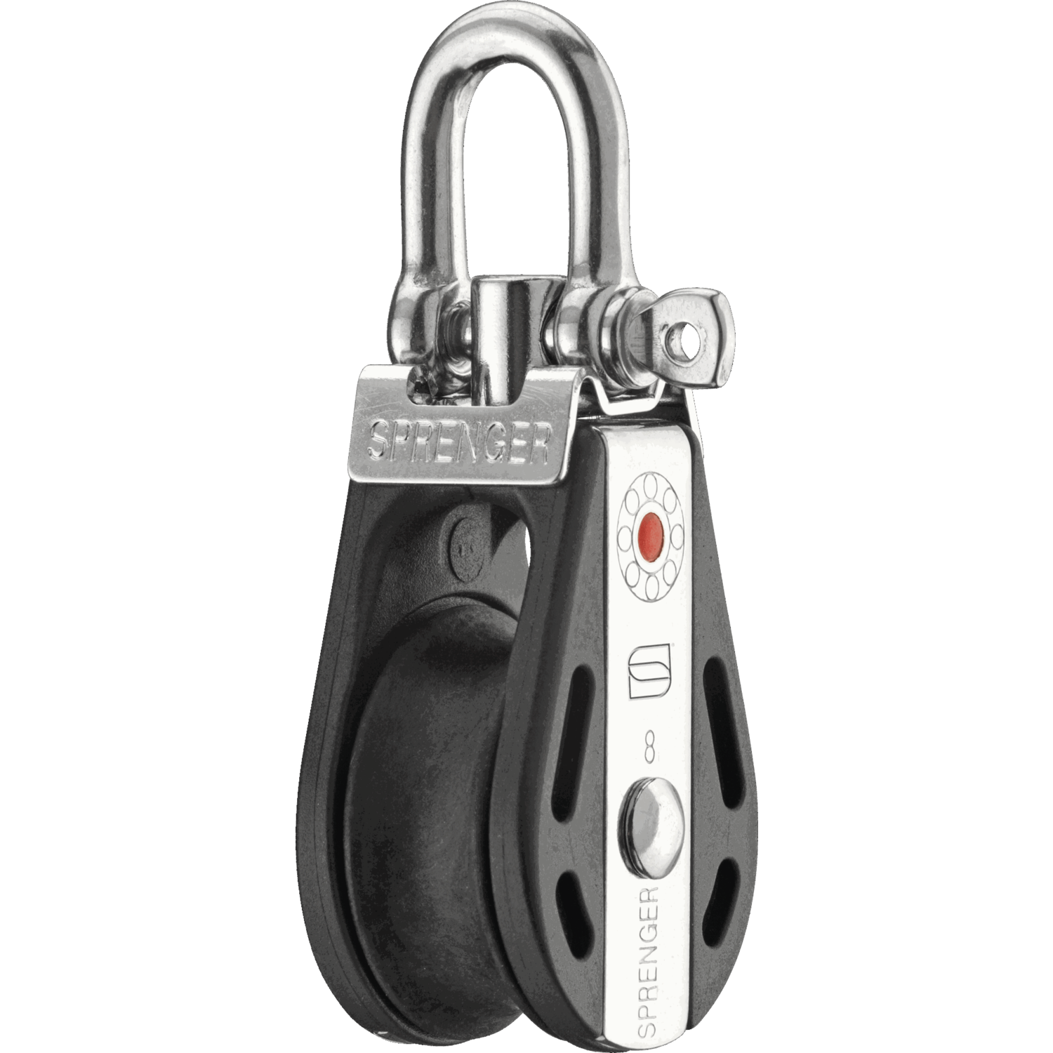 S-Block Kugellager 8 mm - 1 Rolle, Arretierset