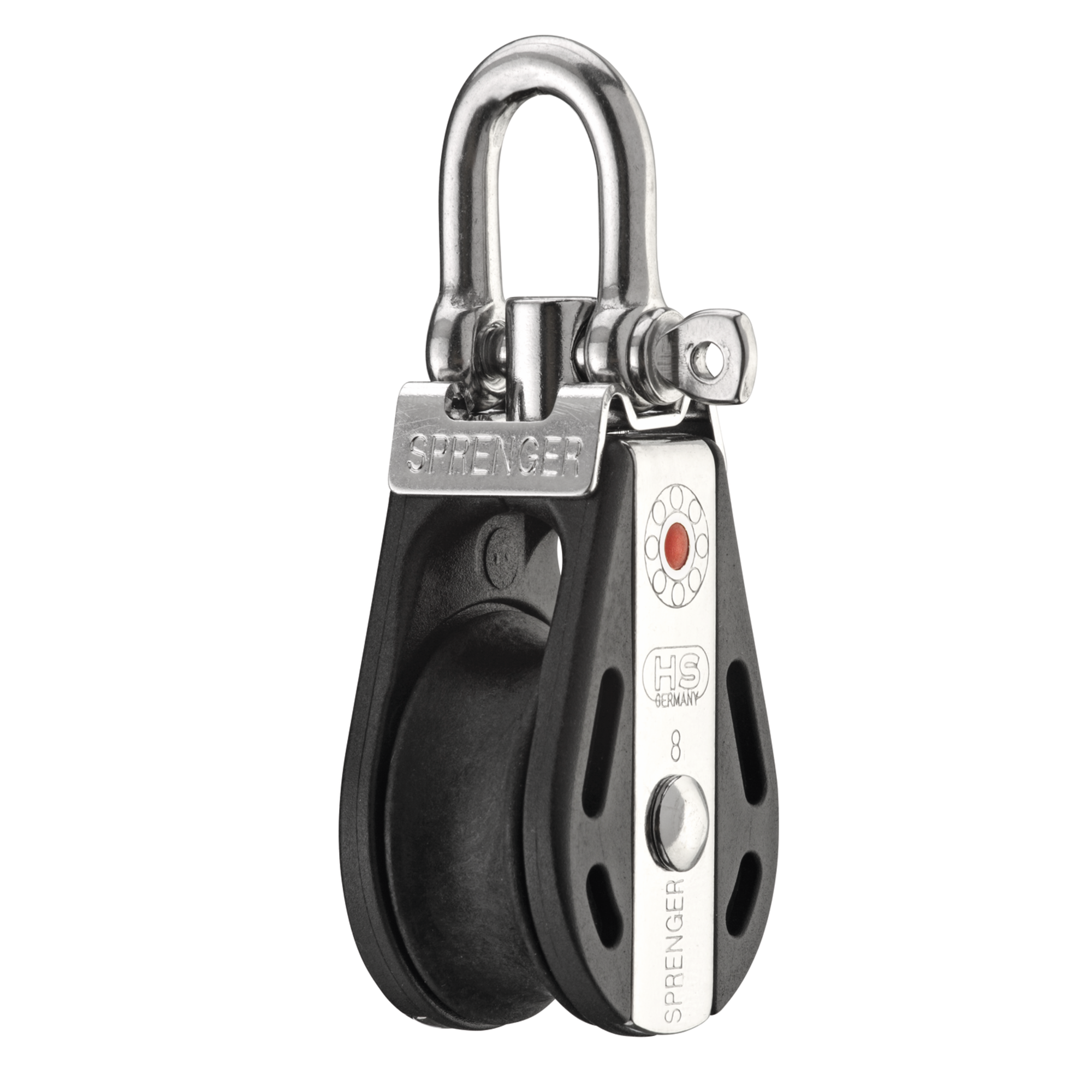 S-Block Kugellager 8 mm - 1 Rolle, Arretierset