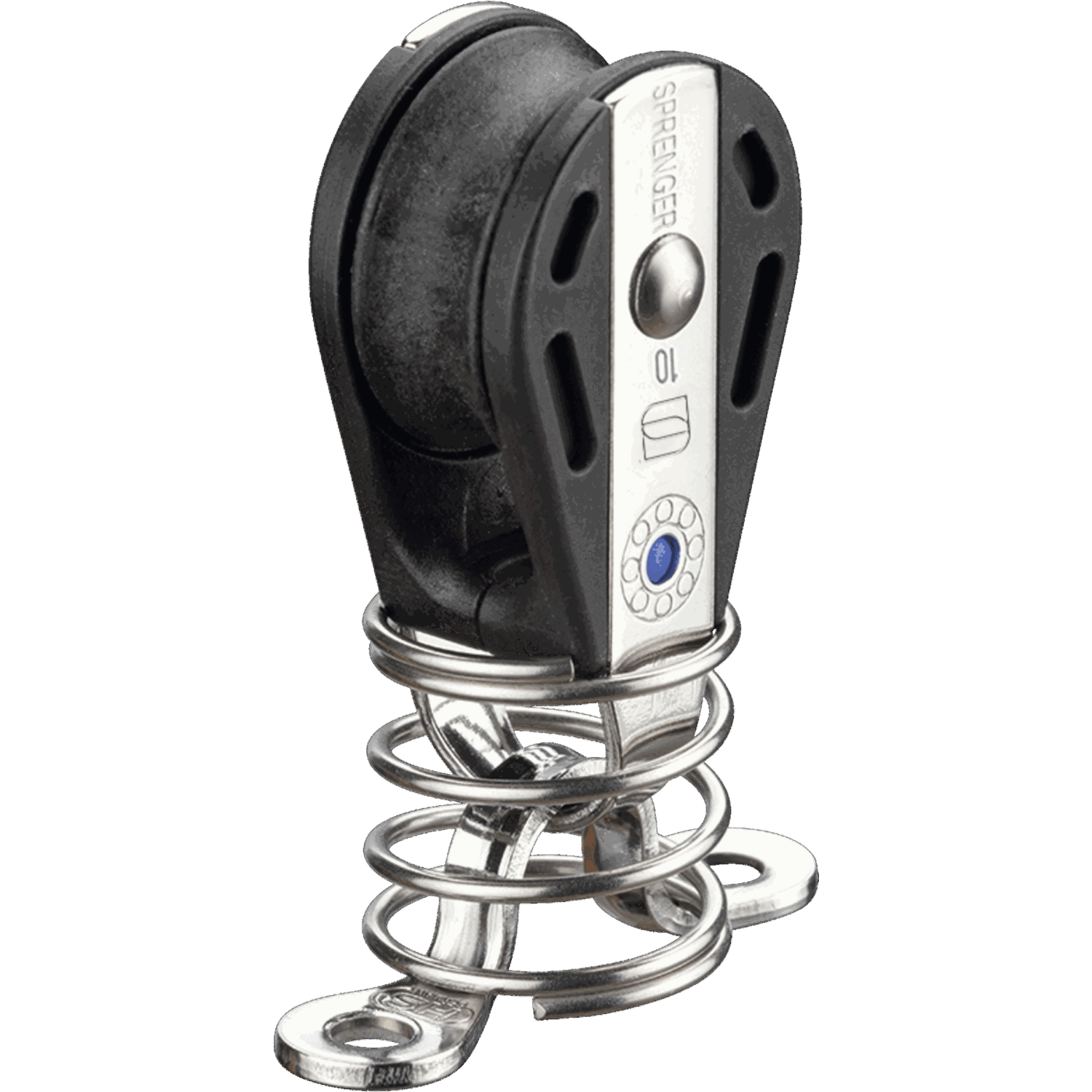 S-Block Nadellager 10 mm - 1 Rolle, Feder, Fenderöse