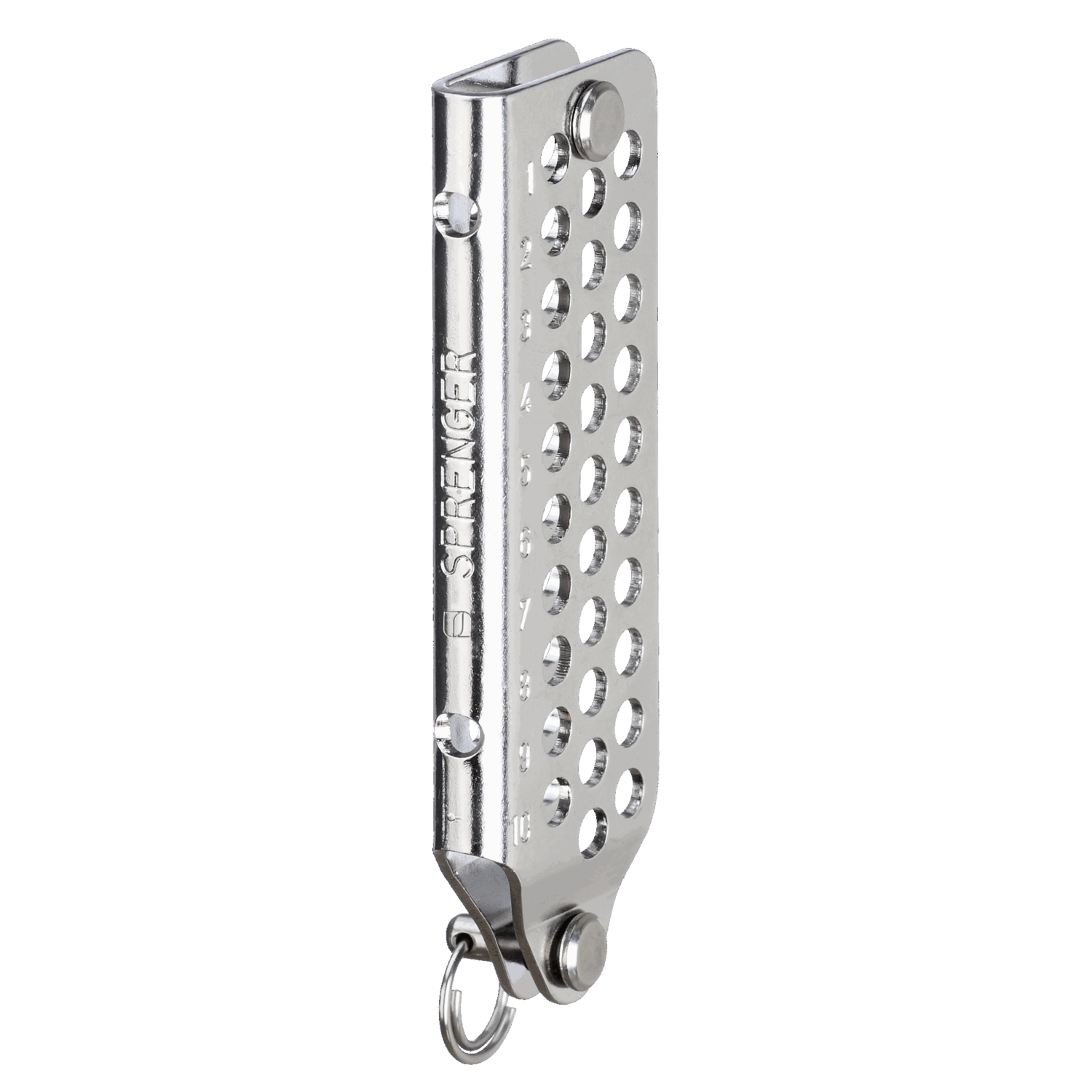 Wantenhänger 3-reihig - Edelstahl Rostfrei