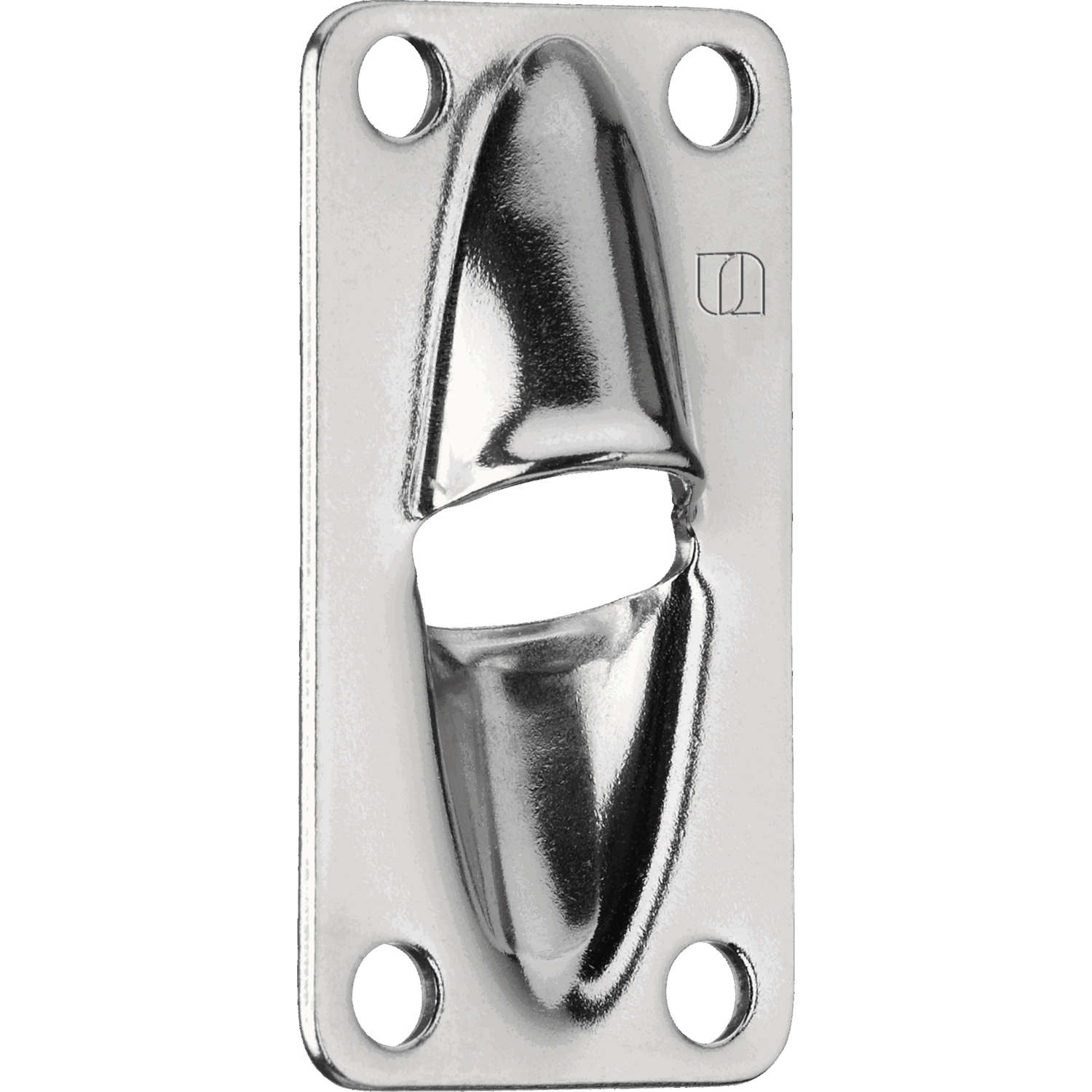 Fallendurchlass - Edelstahl Rostfrei, 45 x 25 mm