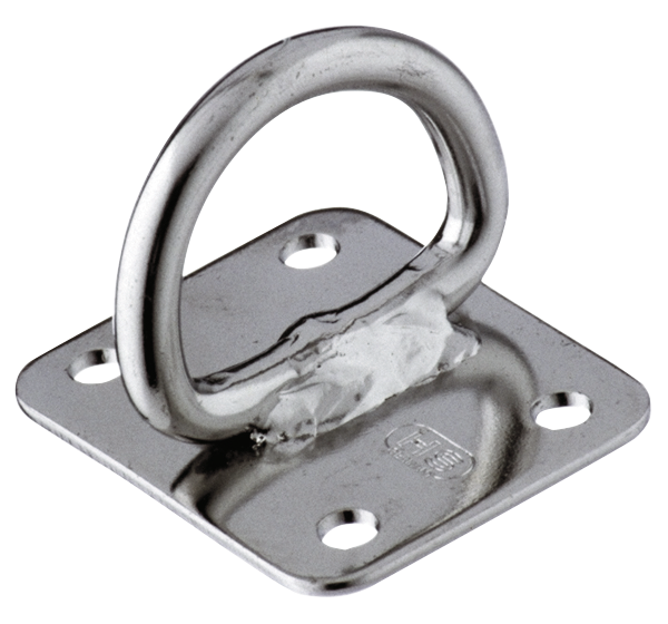 Mastplatte - Edelstahl rostfrei