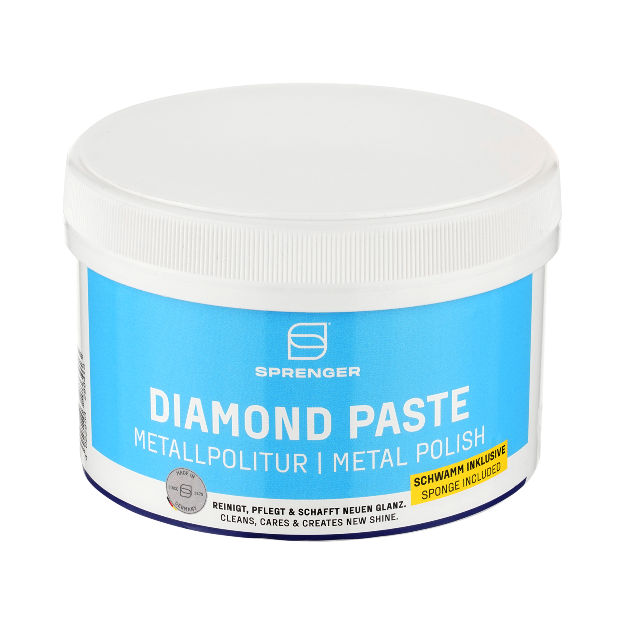 SPRENGER Diamond Paste Dose inkl. Schwamm, 500 g
