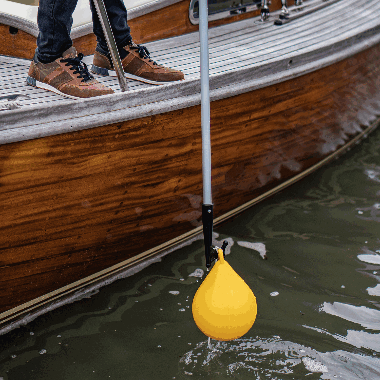 Bootshaken - mit Arretierung, 120 - 220 cm