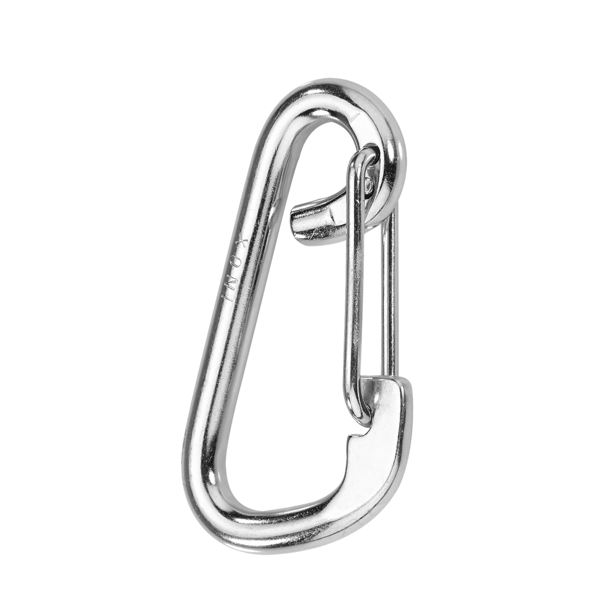 Karabinerhaken - Edelstahl Rostfrei, asymmetrisch