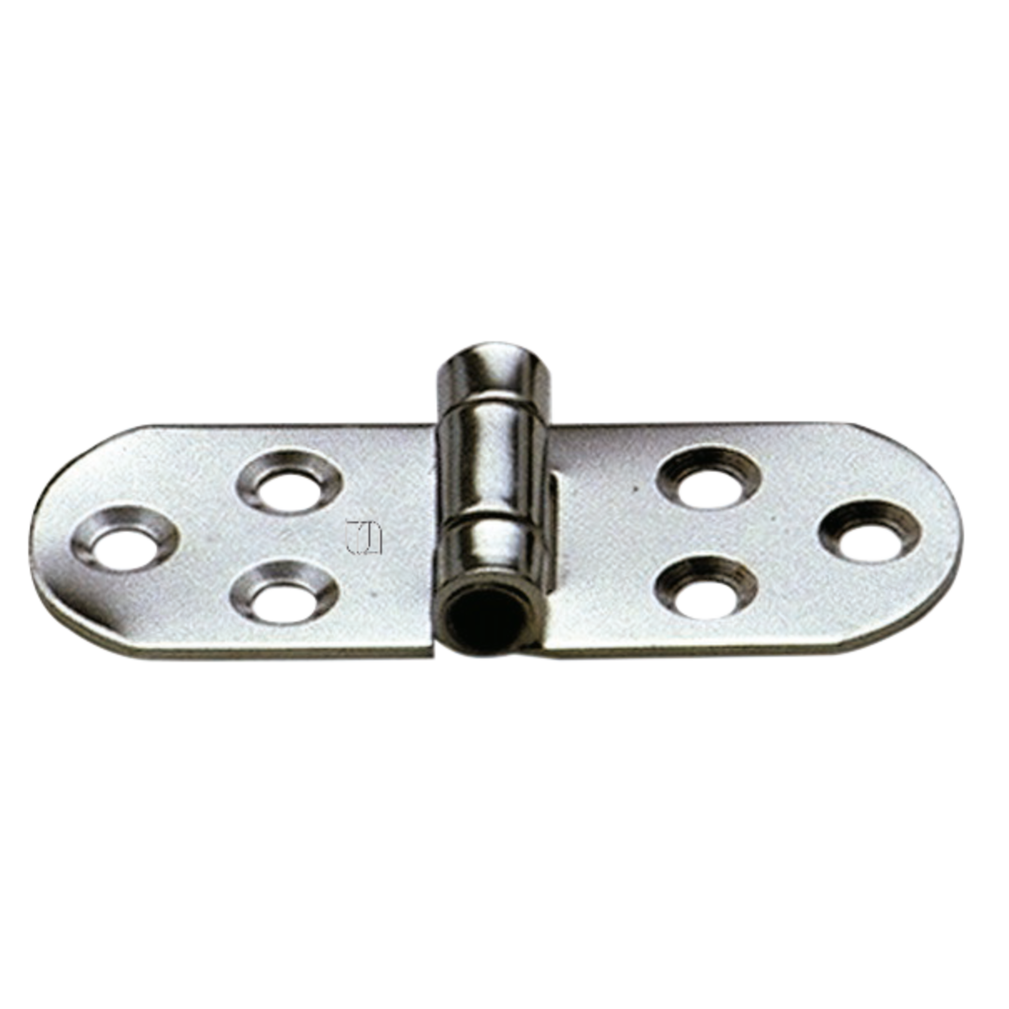 Scharnier 6 Bohrungen - Edelstahl Rostfrei, 80 x 30 mm