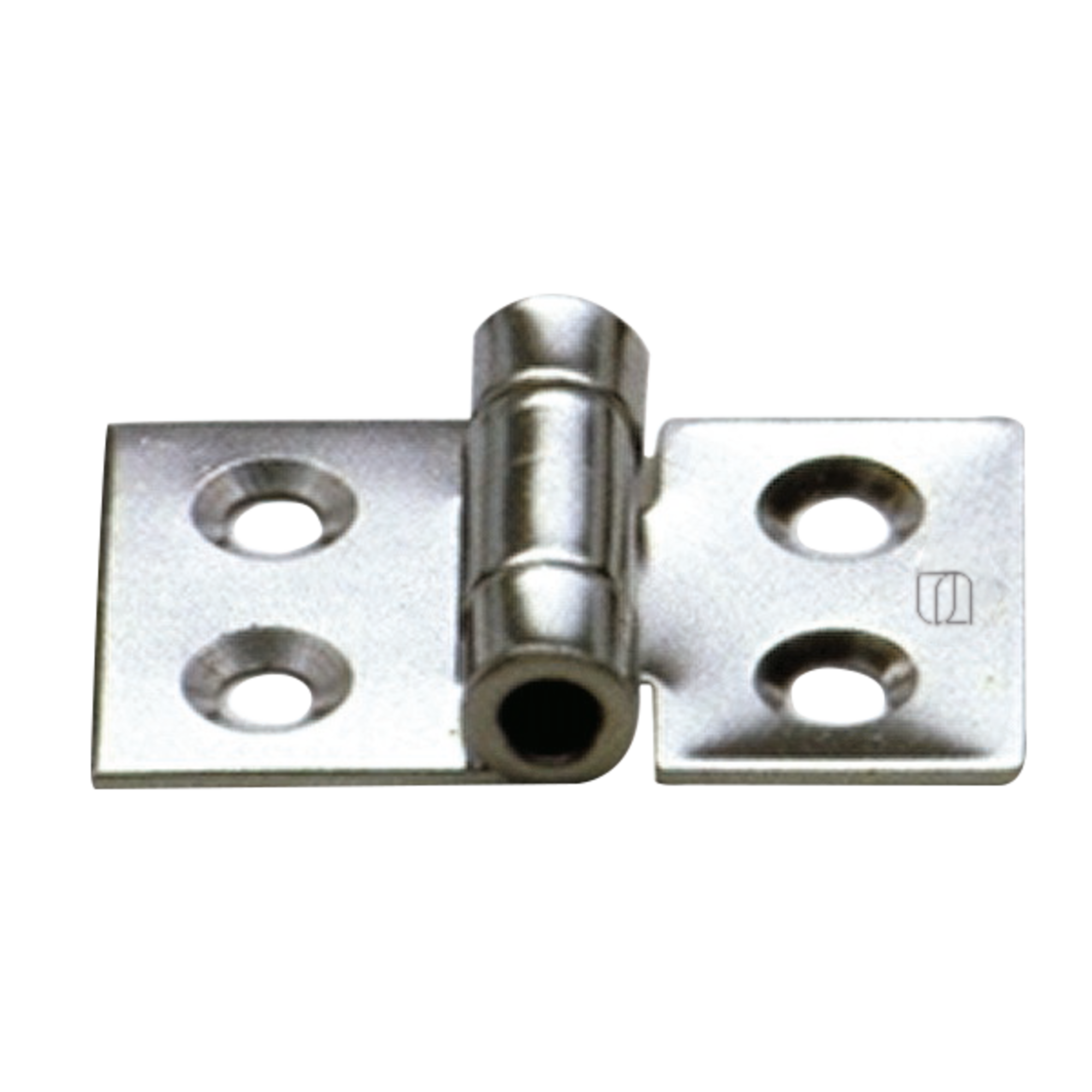 Scharnier 4 Bohrungen - Edelstahl Rostfrei, 50 x 30 mm