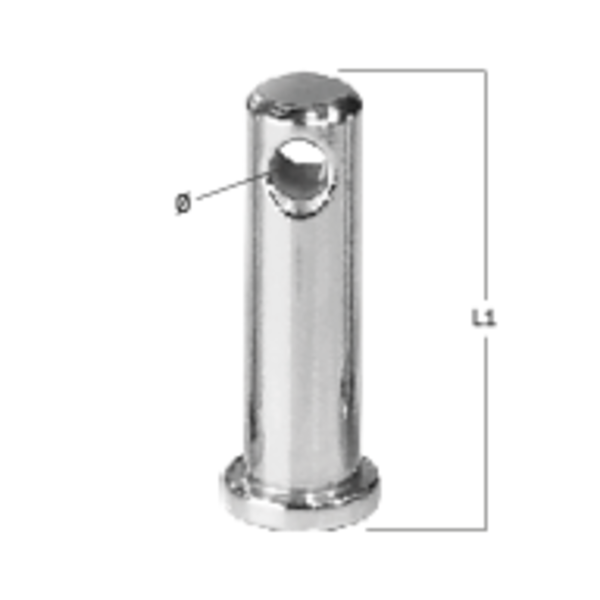 Bolzen ø 14 mm, für Mastfußblock