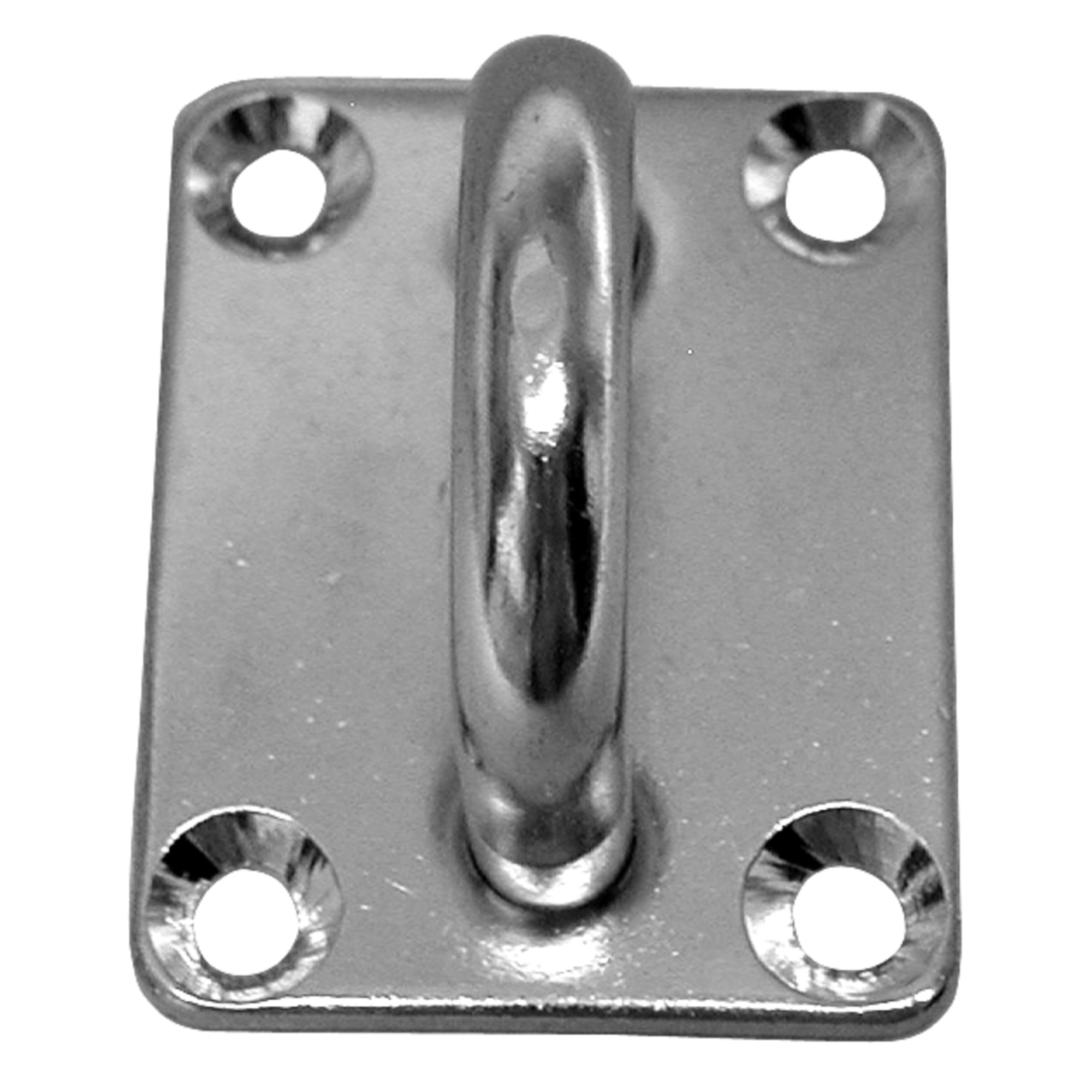 Augplatten rechteckig - Edelstahl Rostfrei