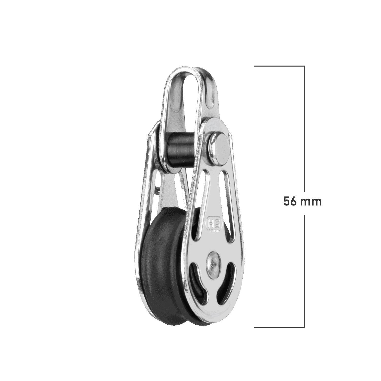 Gleitlager-Block 6 mm - 1 Rolle, Bügel
