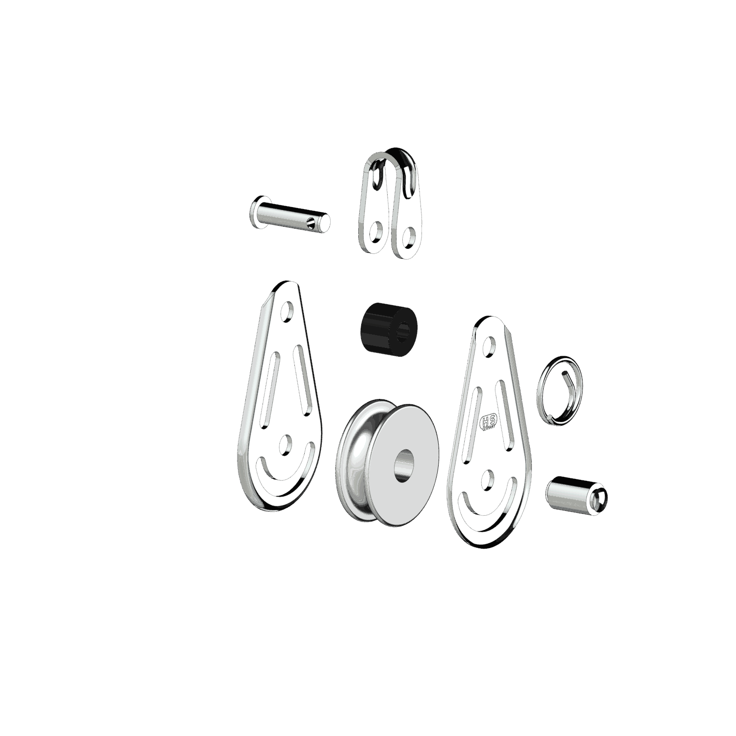 Drahtblock Gleitlager 6 mm - 1 Rolle, Bügel