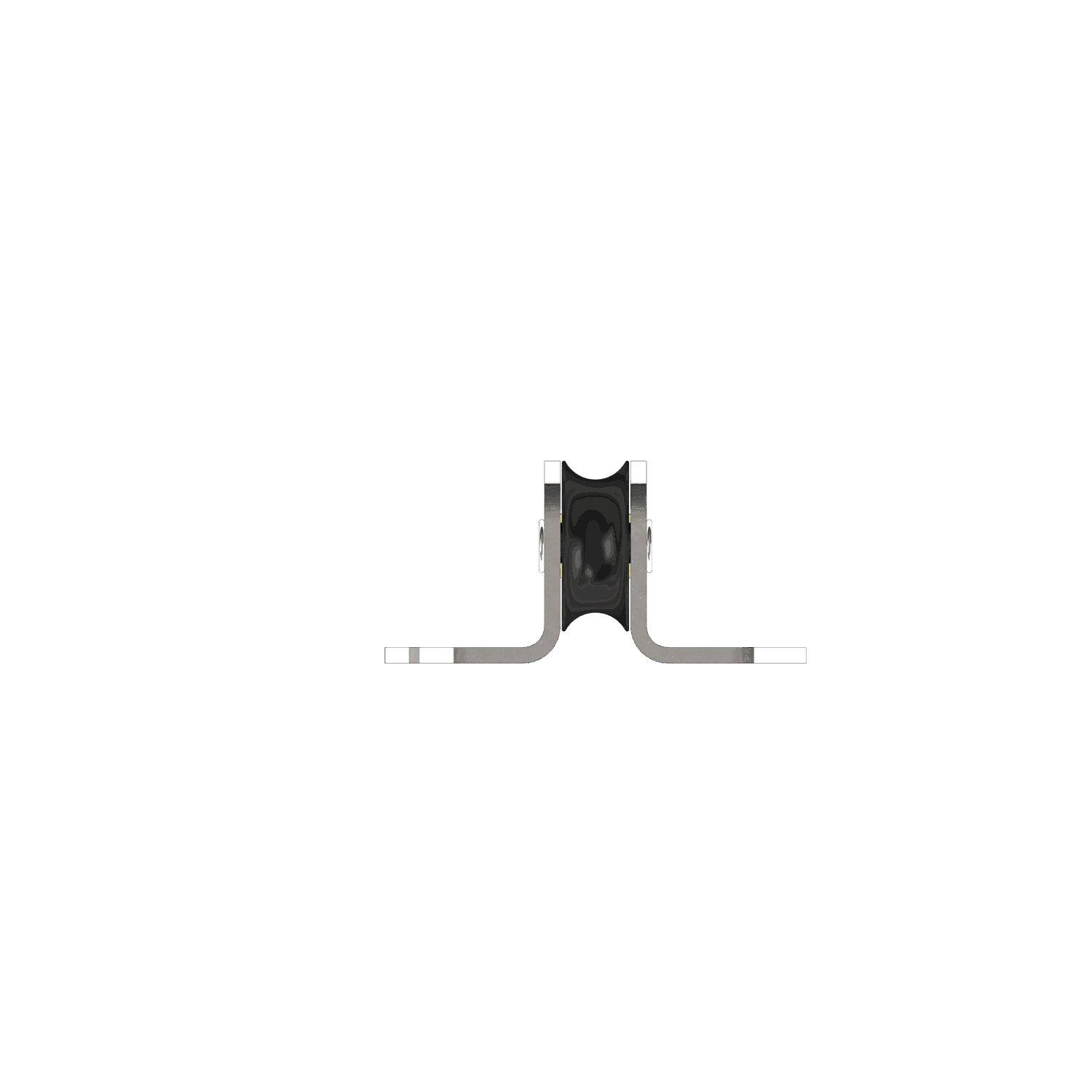 Mini-Stehblock mit Kunststoffrolle 6 mm | 3511100455_Vorderansicht01.png | 1700897662