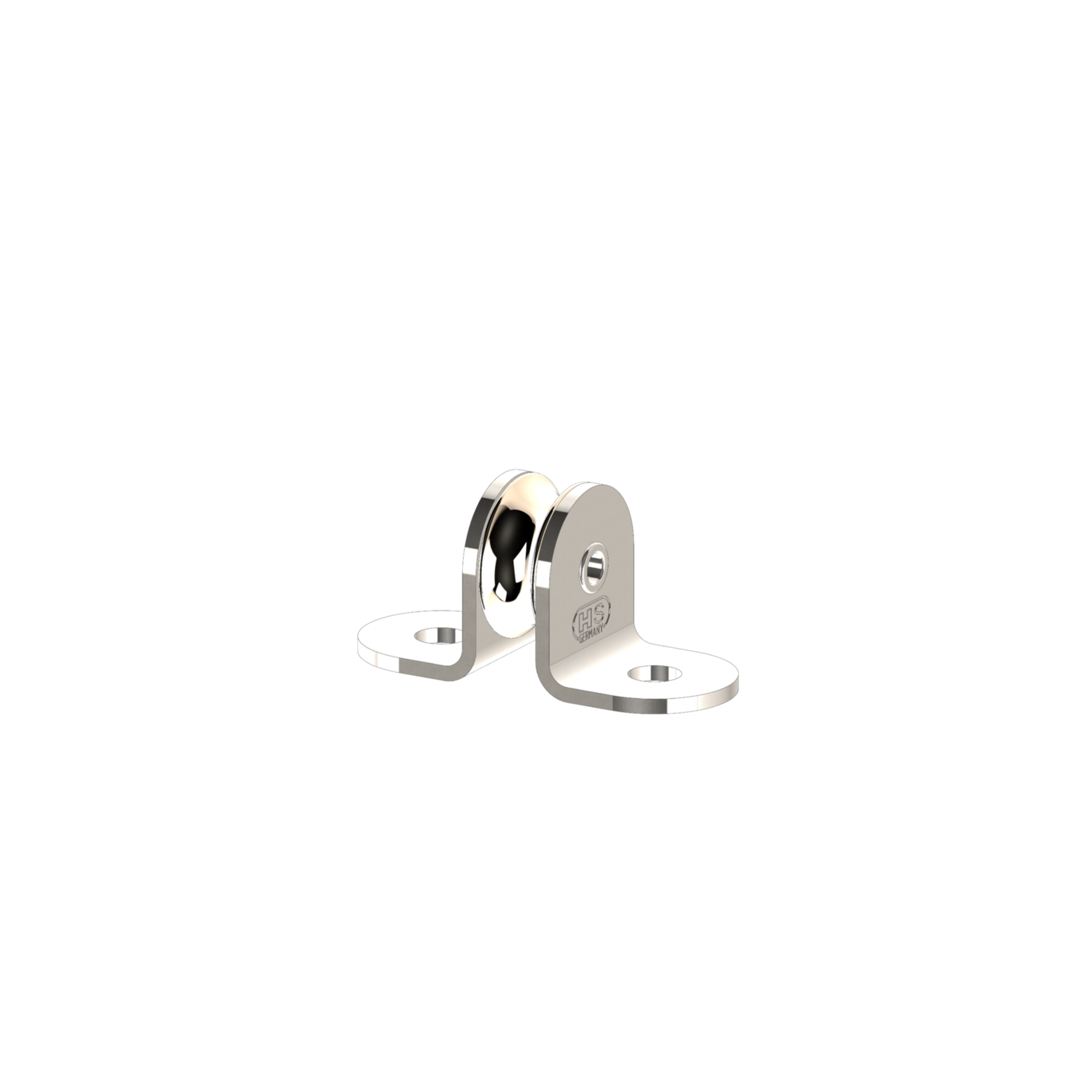 Mini-Stehblock mit Messingrolle 6 mm