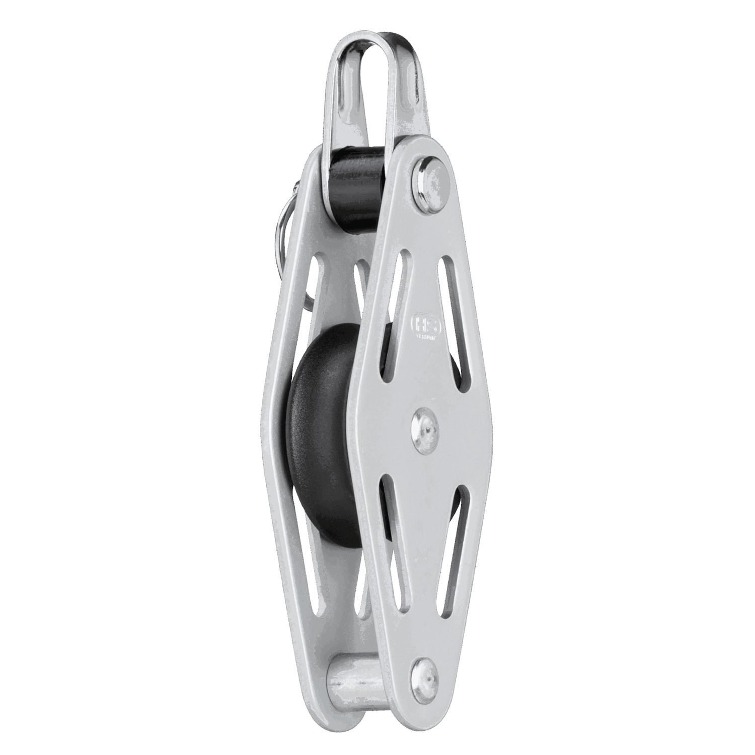 Niederholerblock Gleitlager 6 mm - 1 Rolle, Hundsfott, Bügel