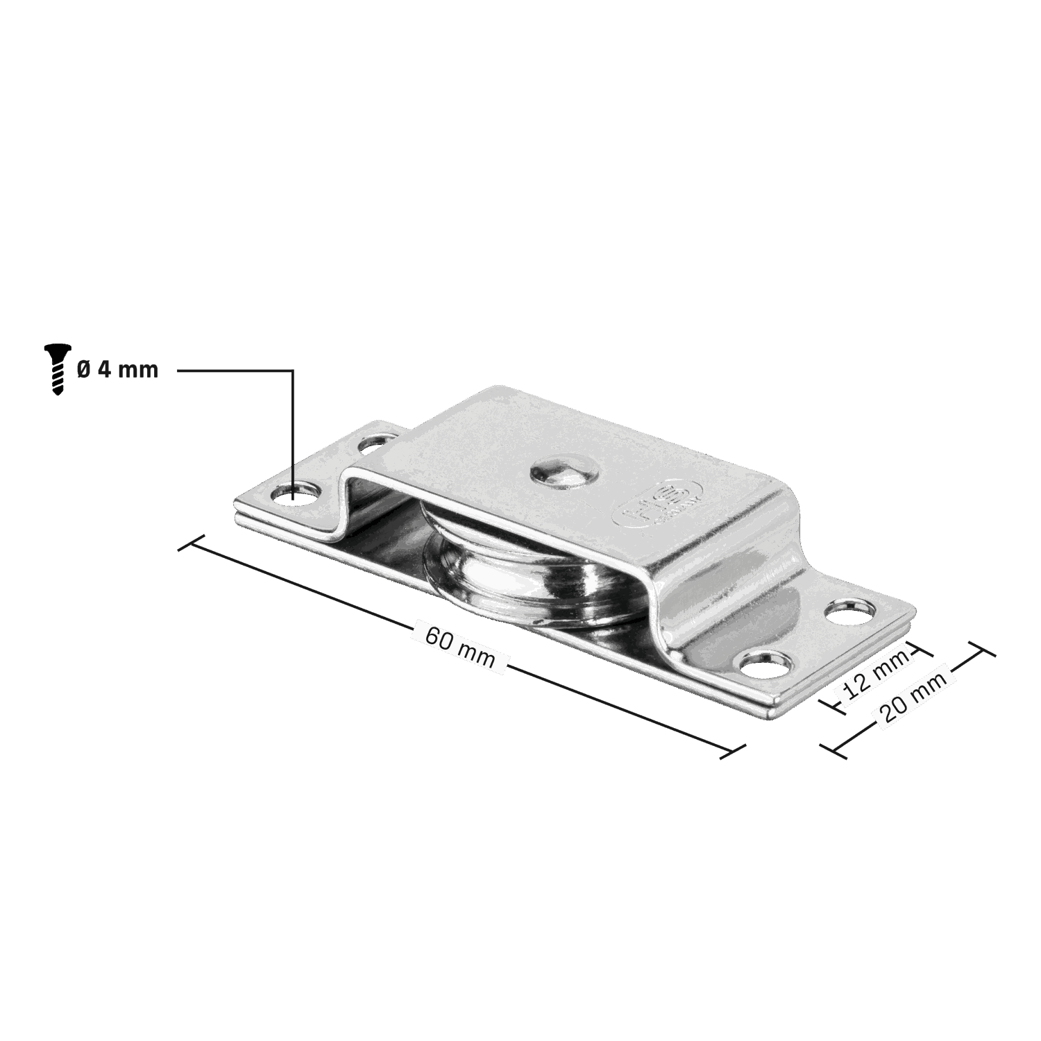 Liegeblock für Draht Gleitlager 4 mm - 1 Rolle | 3513100055_Skizze.png | 1700897615