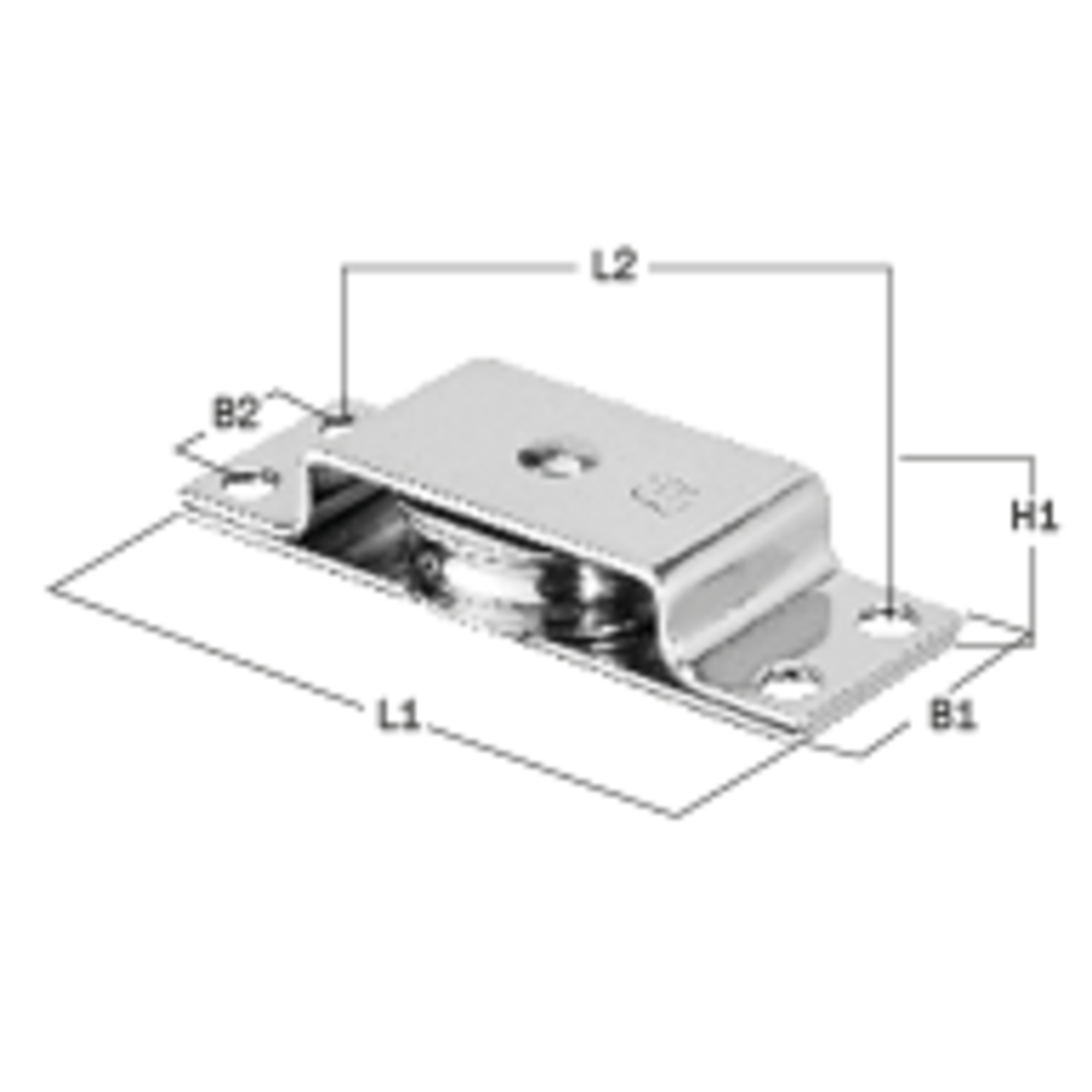 Liegeblock für Draht Gleitlager 6 mm - 1 Rolle