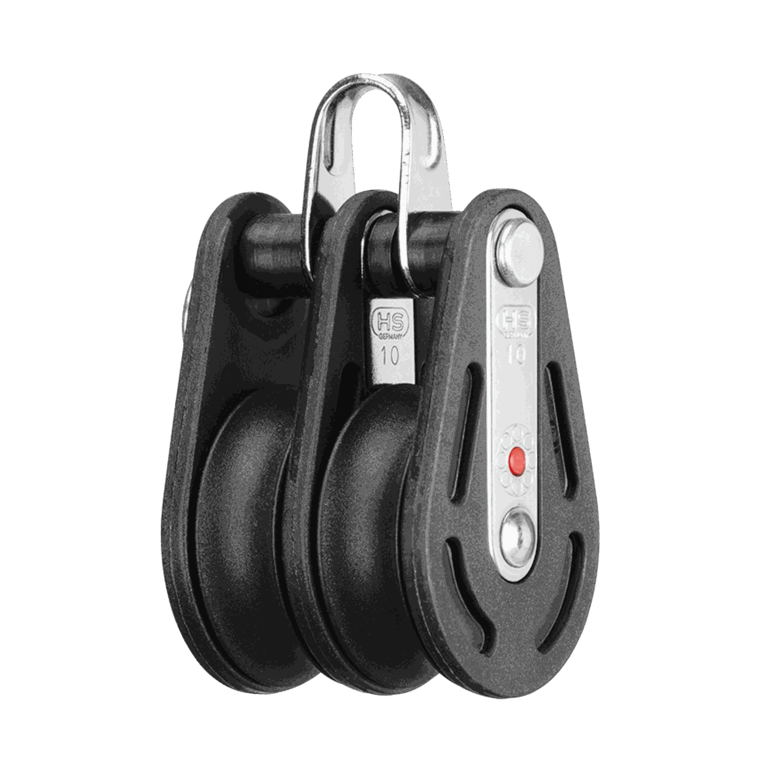 Kugellager-Block 10 mm - 2 Rollen, Bügel