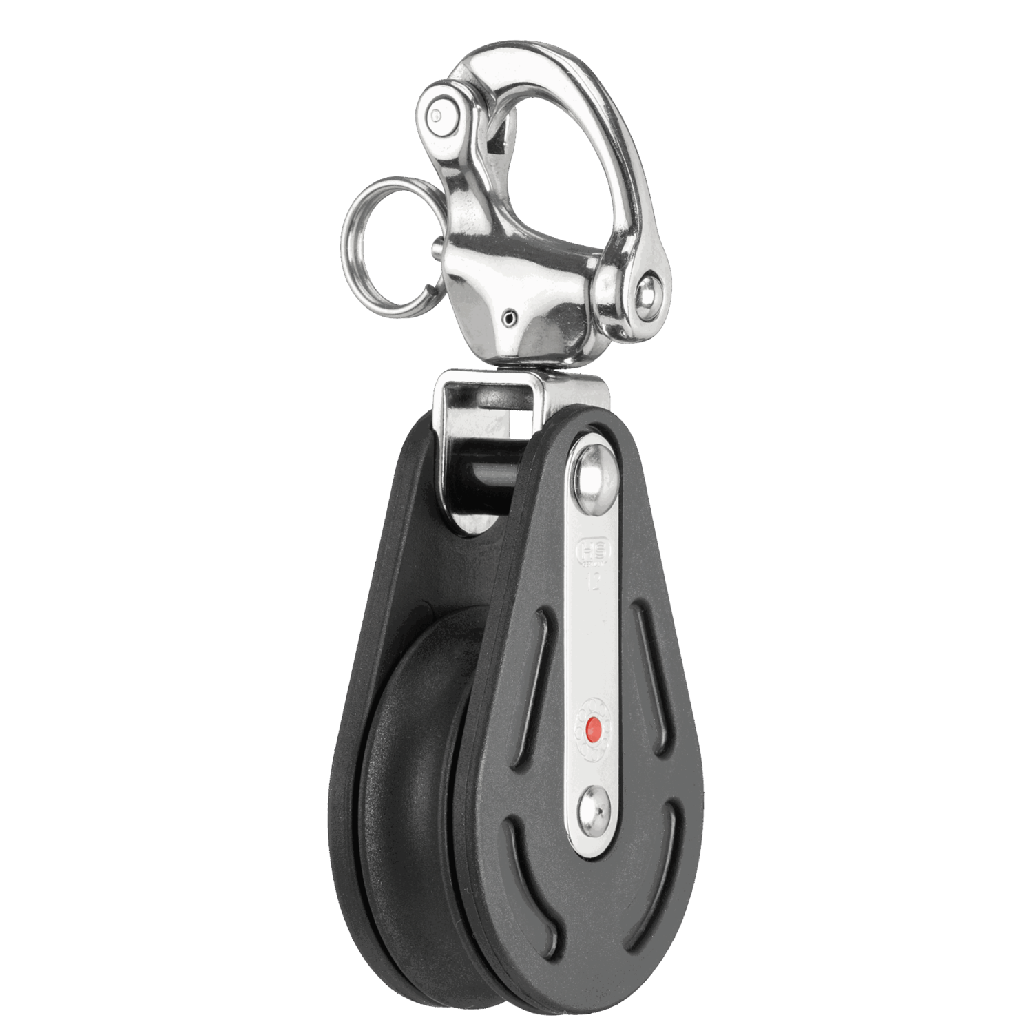 Kugellager-Block 12 mm - 1 Rolle, Patentschäkel