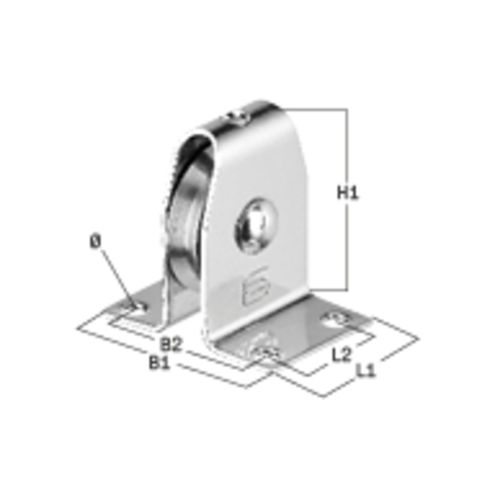 High Load Stehblock Kugellager 3-5 mm