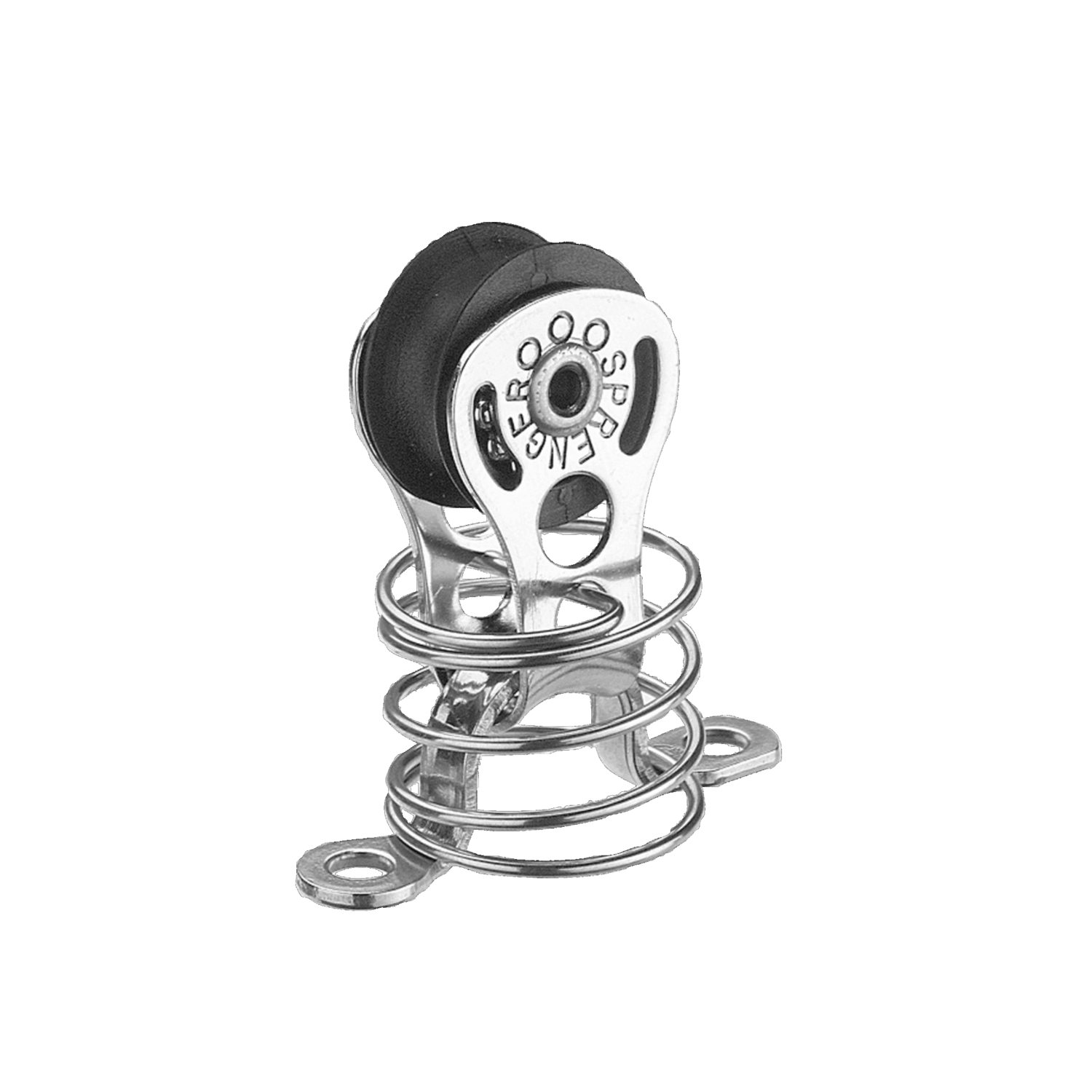 Micro XS Block Kugellager 6 mm - 1 Rolle, durchgehender Bügel, Fenderöse