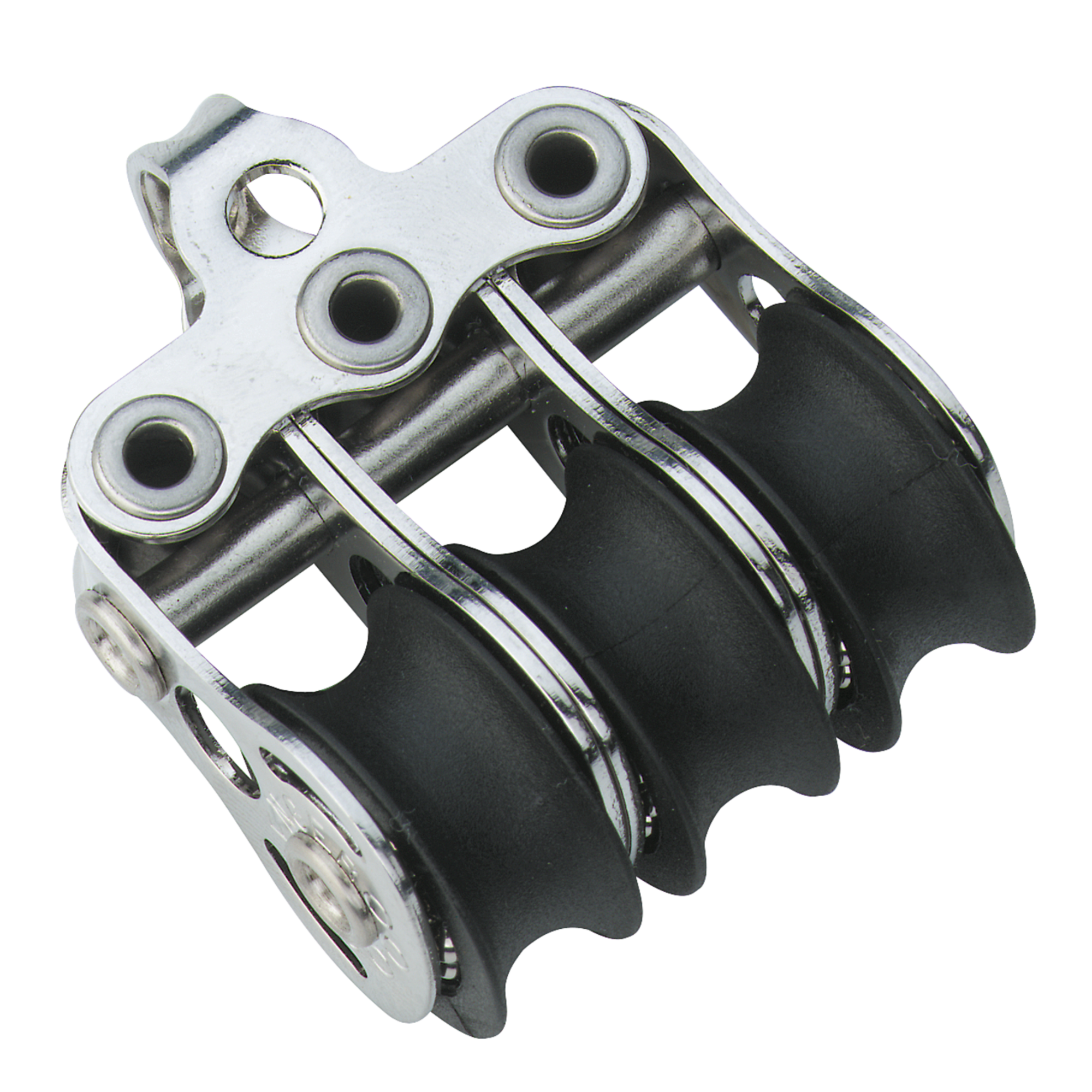 Micro XS Block Kugellager 6 mm - 3 Rollen, Bügel