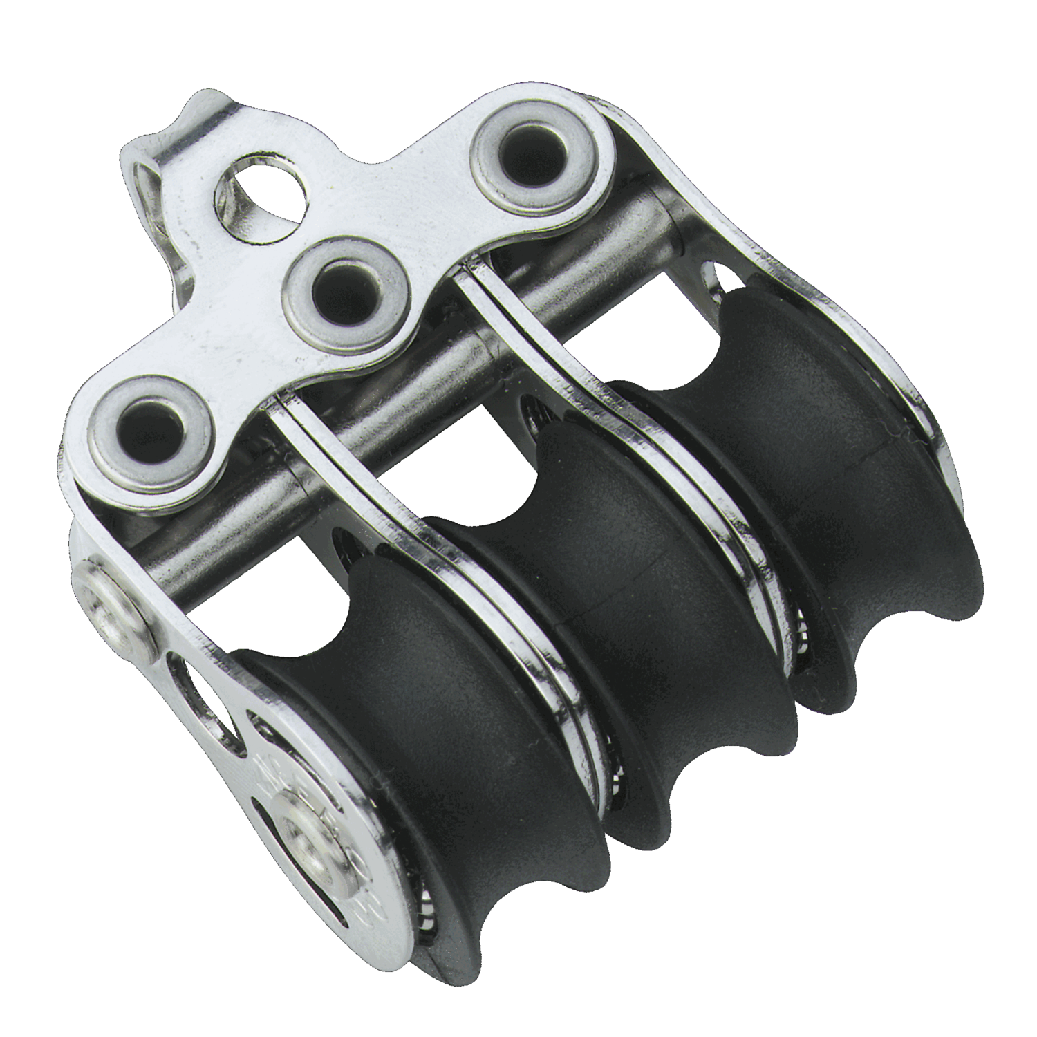 Micro XS Block Kugellager 6 mm - 3 Rollen, Bügel