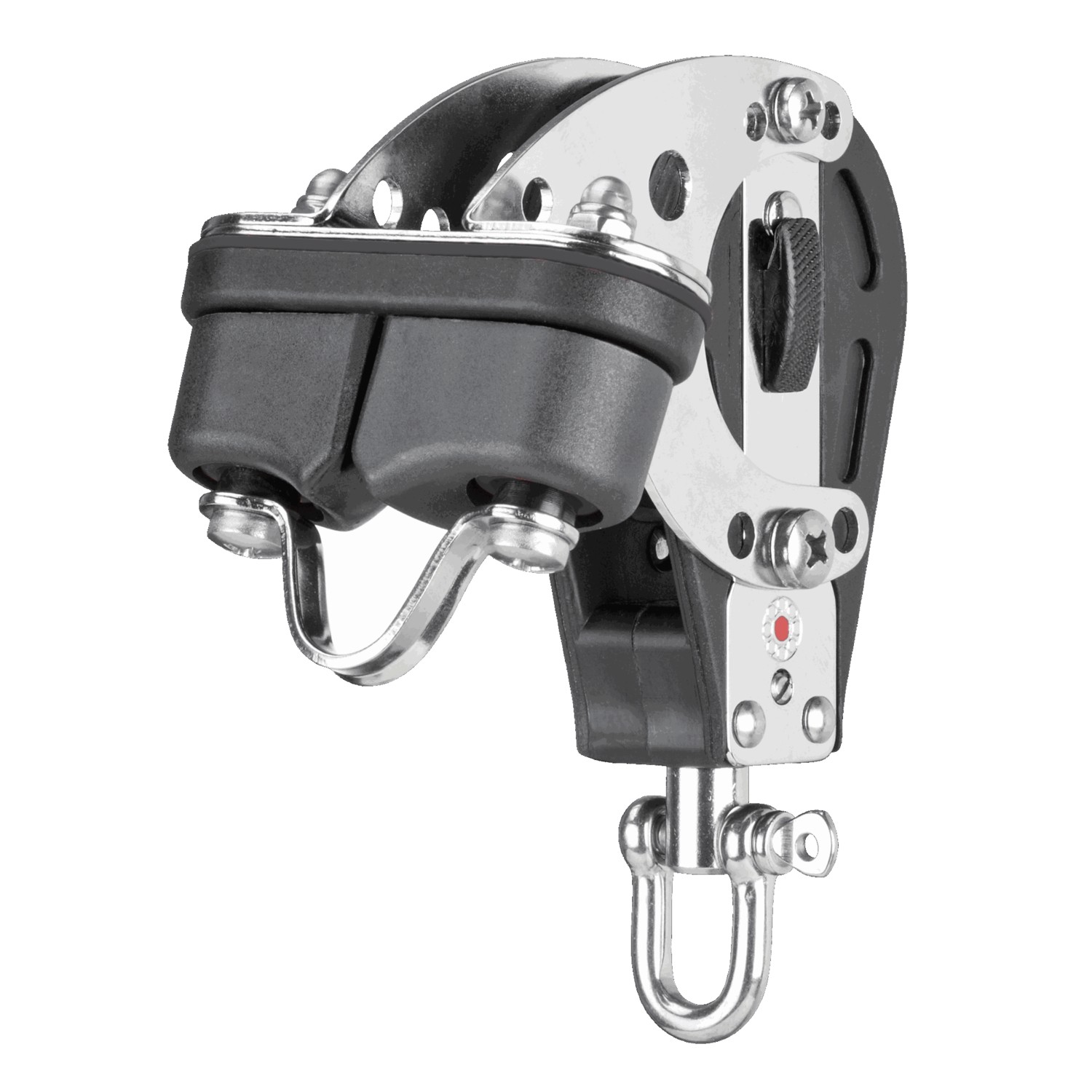 Ratschblock Kugellager 6-10 mm - 1 Rolle, Wirbel, Schotklemme, Bügel