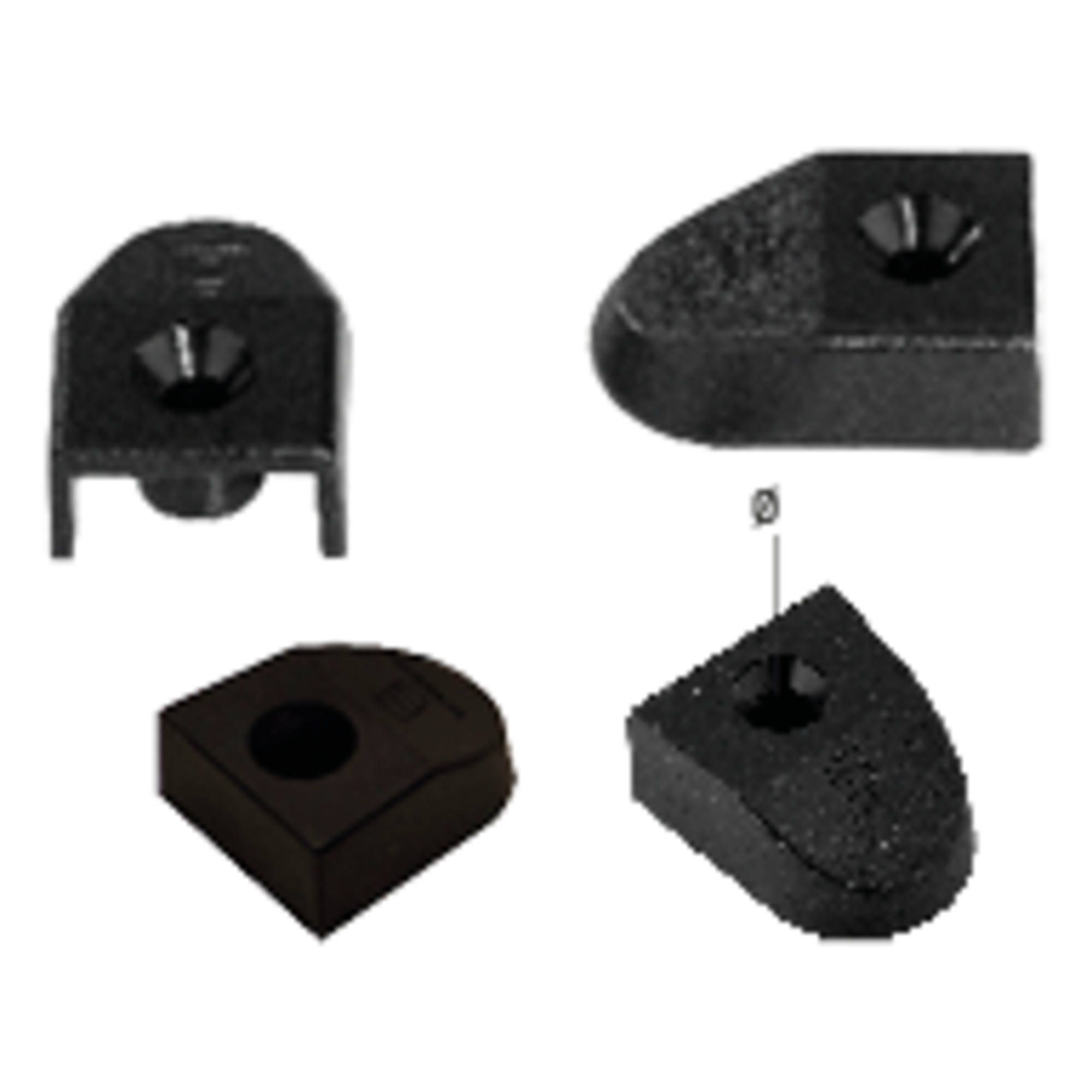 Endstücke für Schiene 20 x 3 mm