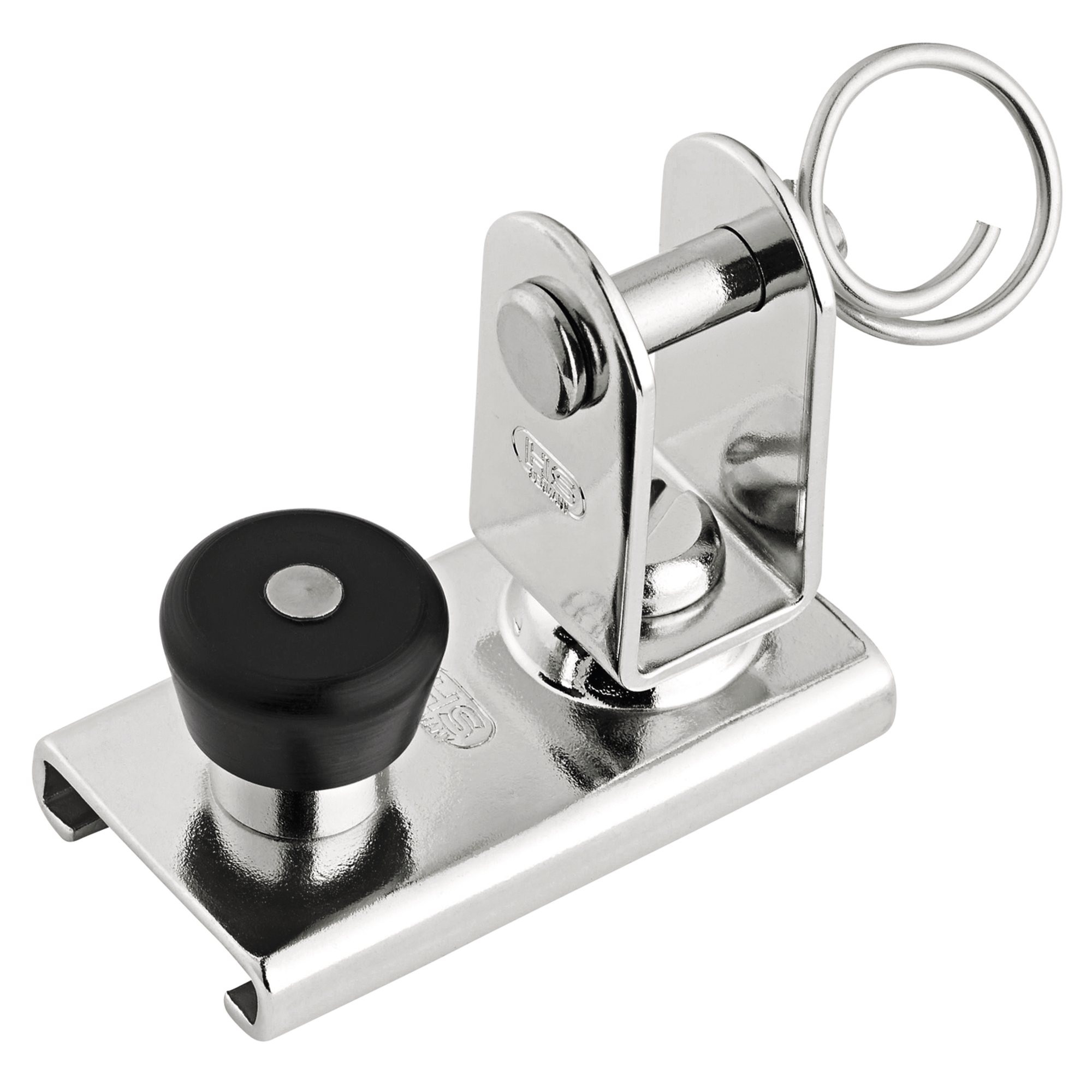 Schlitten für Schiene 25 x 4 mm - U-Wirbel