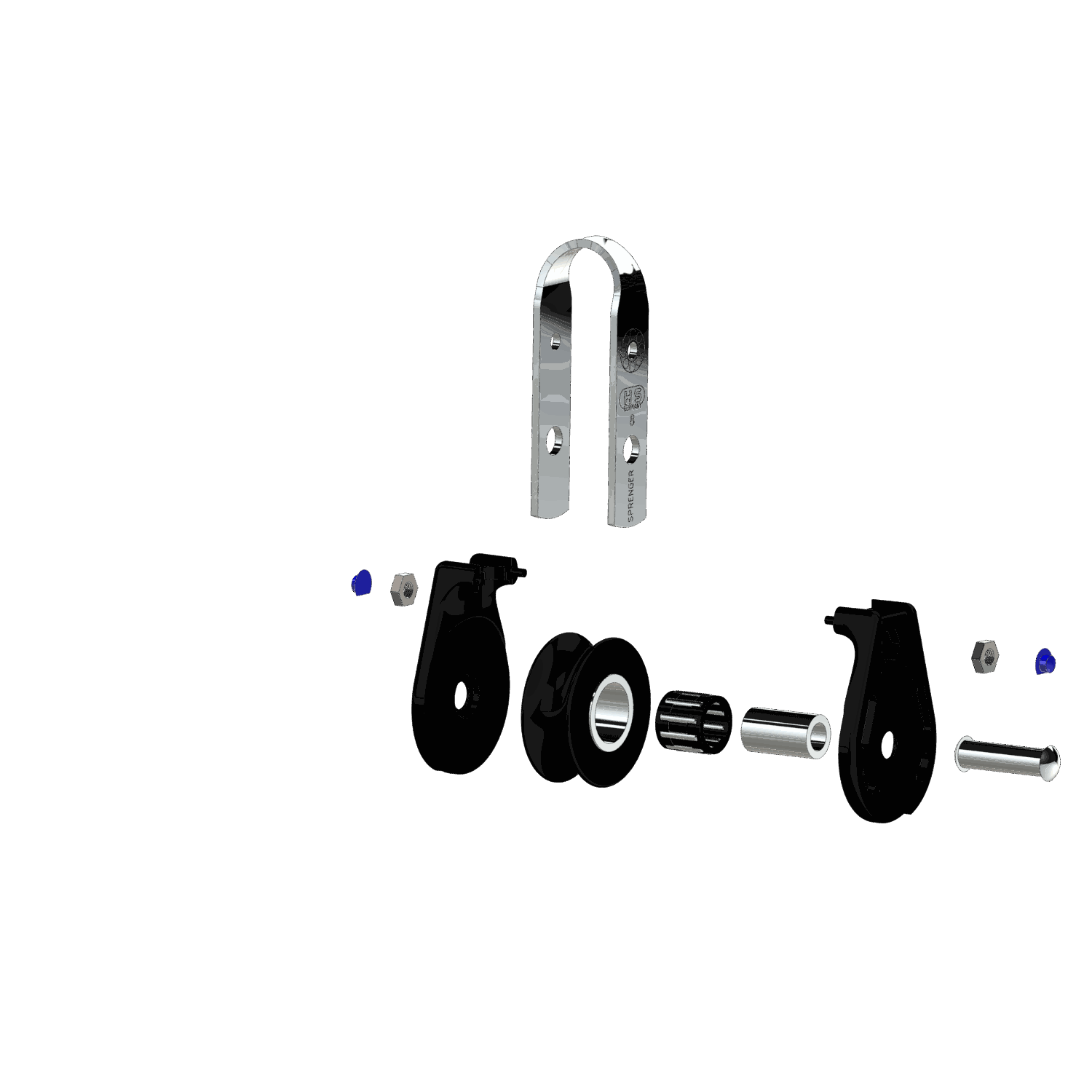 S-Block Nadellager 8 mm - 1 Rolle, durchgehender Bügel | 3565030055_Explo01.png | 1700897507