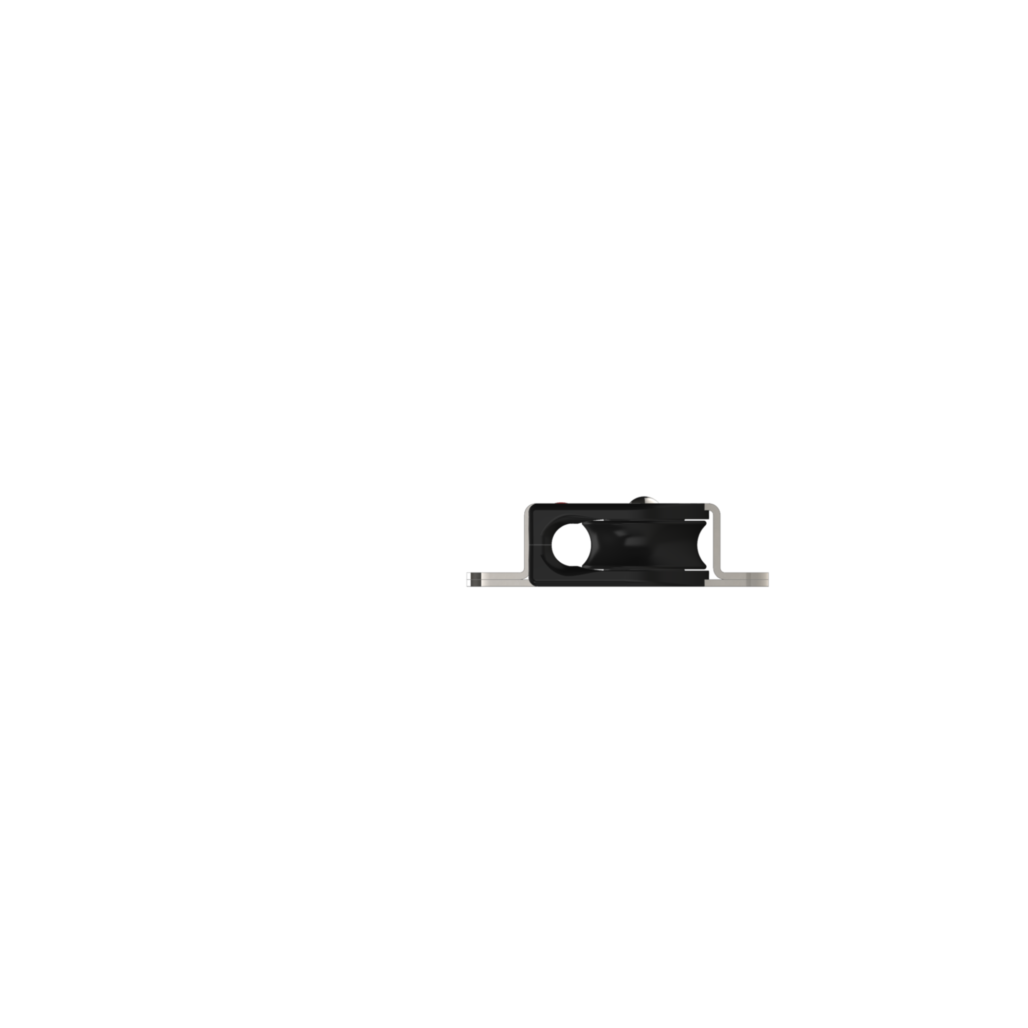 Liegeblock aus der S-Serie Kugellager 8 mm - 1 Rolle