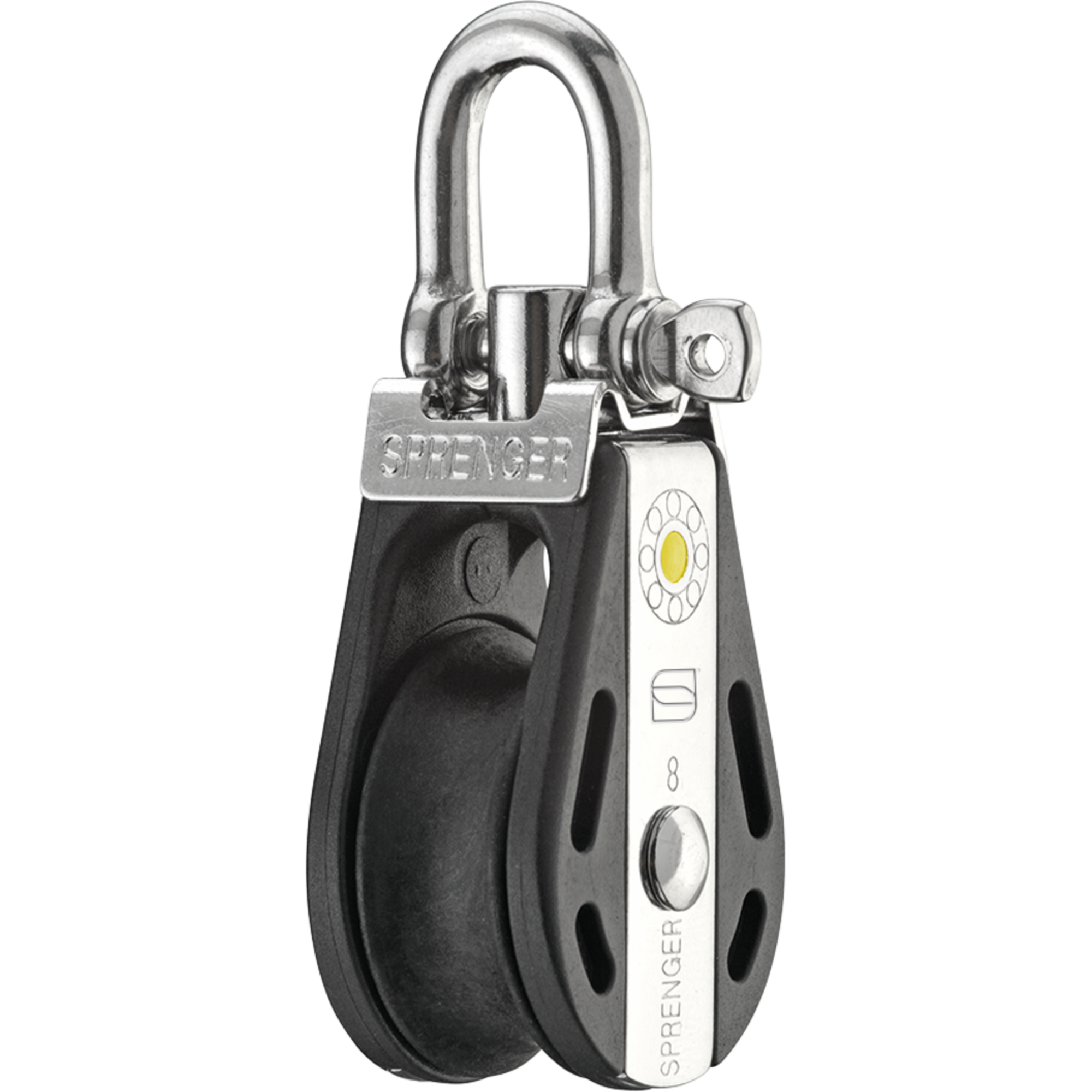 S-Block Gleitlager 8 mm - 1 Rolle, Arretierset