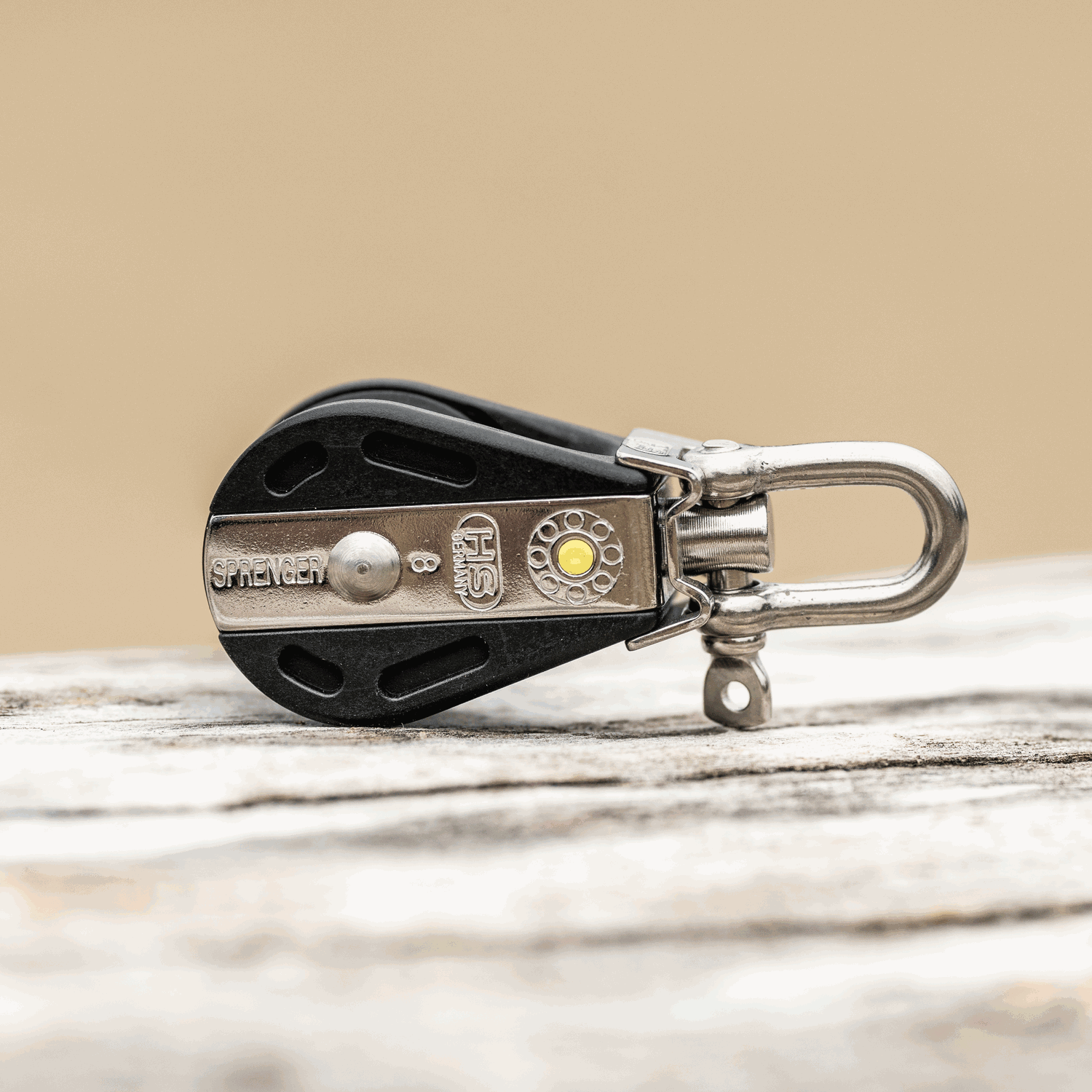S-Block Gleitlager 8 mm - 1 Rolle, Arretierset