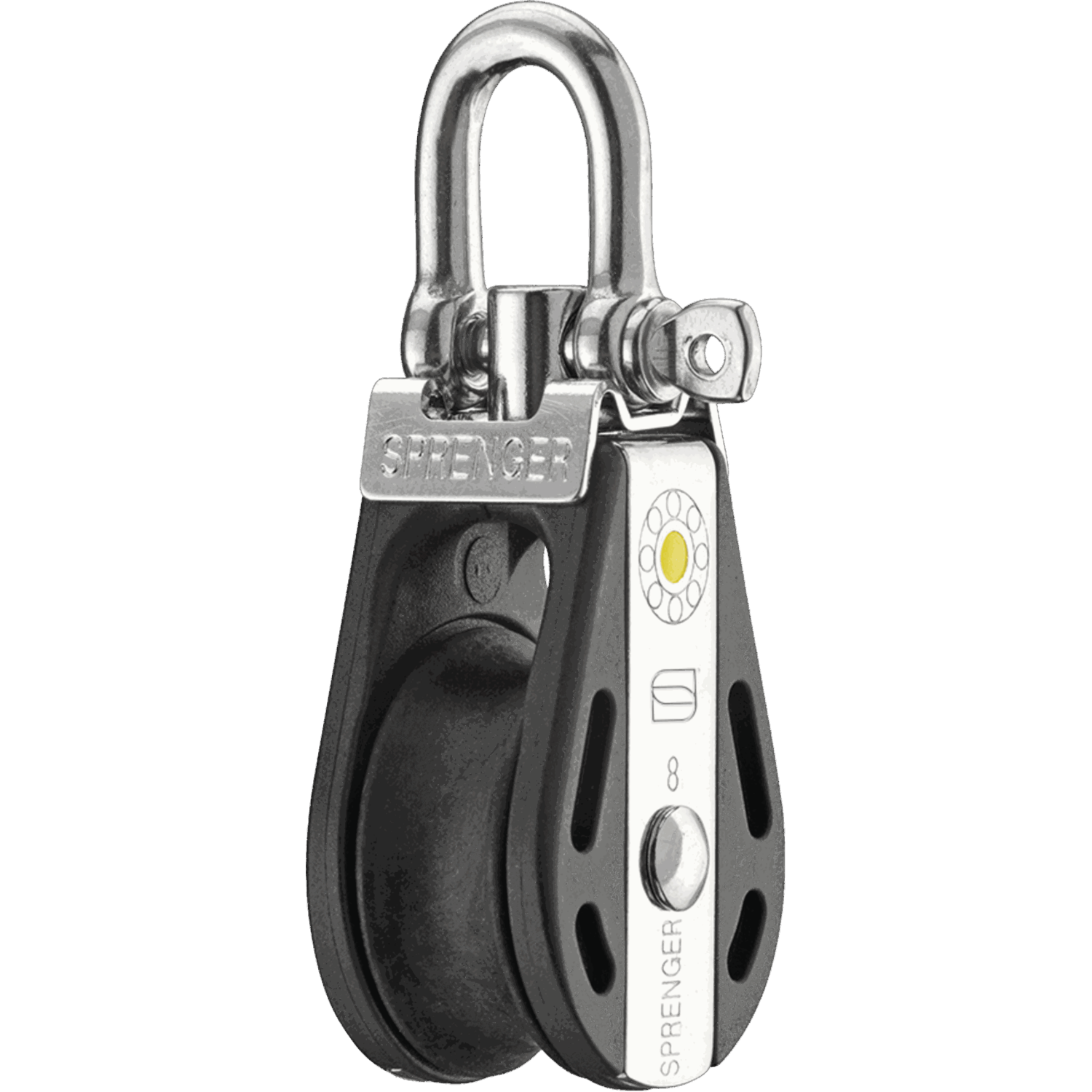 S-Block Gleitlager 8 mm - 1 Rolle, Arretierset