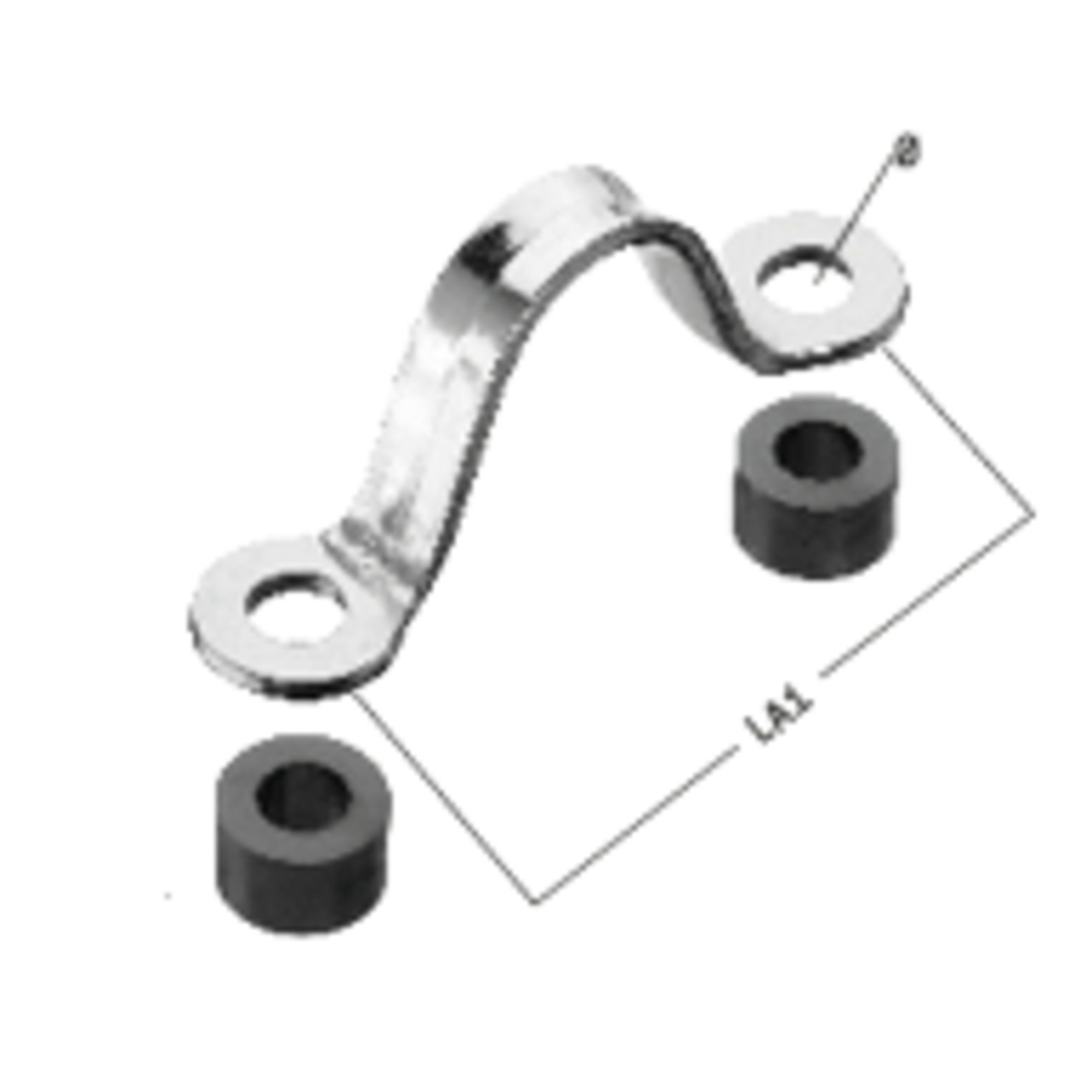 Kopfbügel für Camlan® Schotklemme 8-13 mm