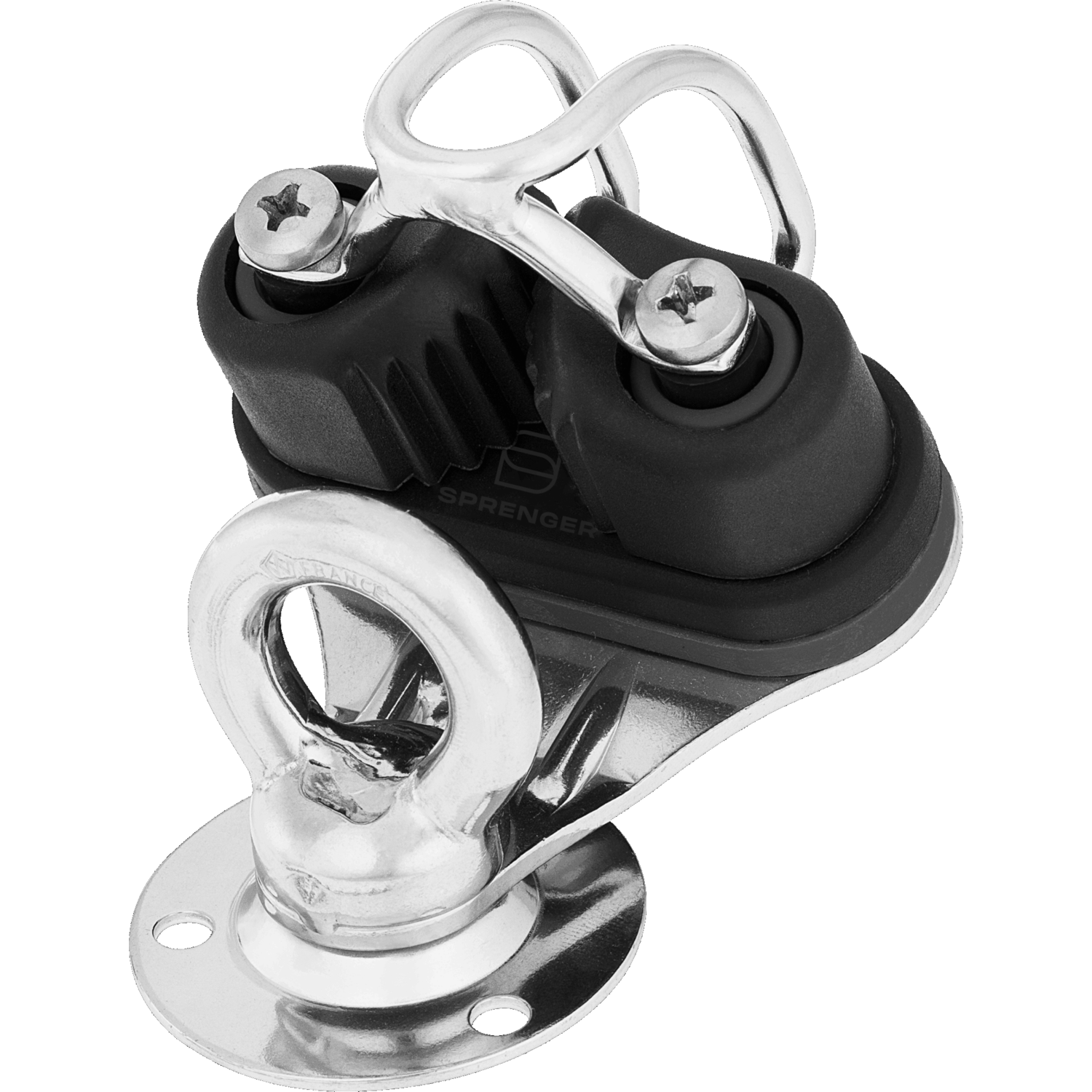 Drehbare Basis Gleitlager 12 mm - Führungsauge, Schotklemme