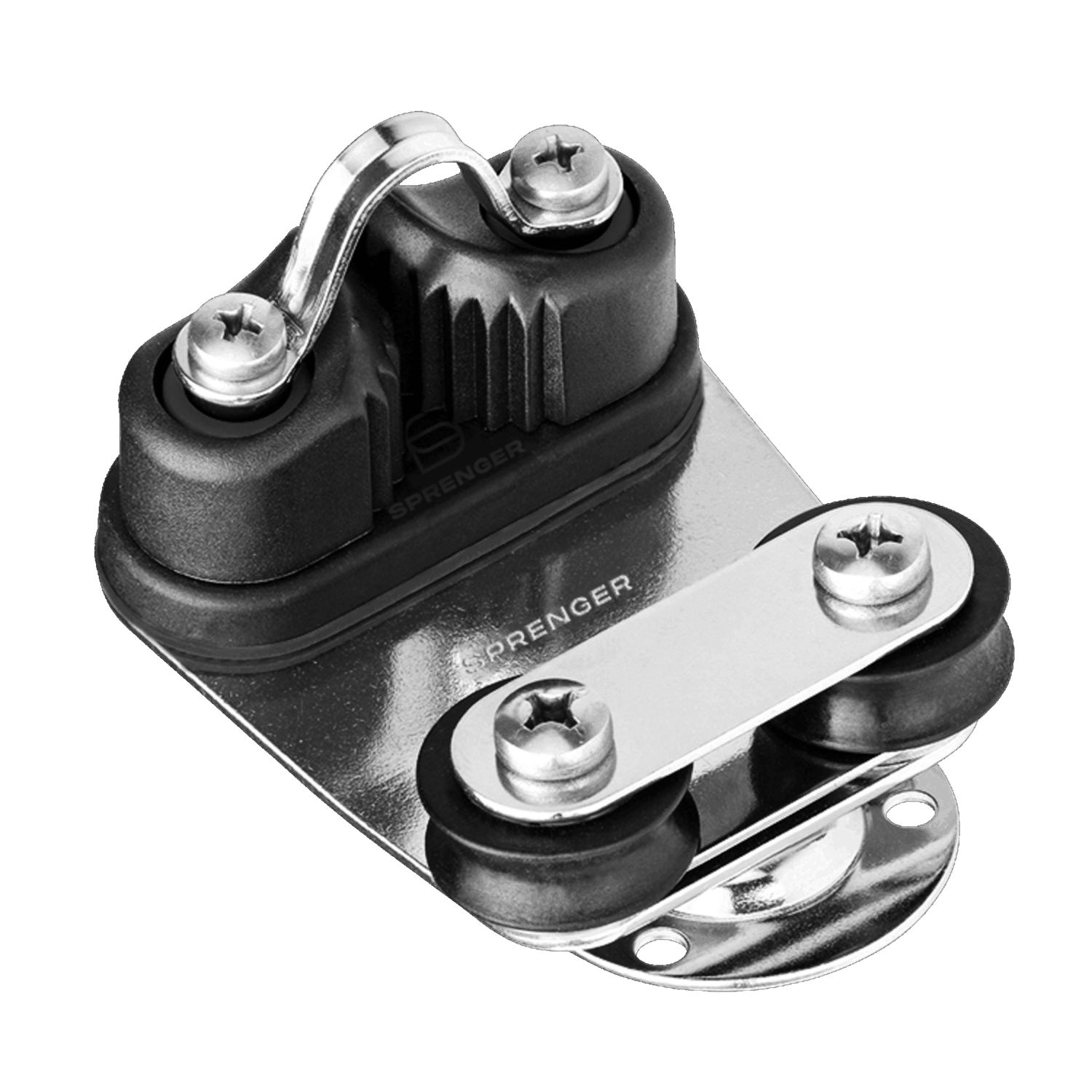 Drehbare Basis Gleitlager 8 mm - Schotklemme, Grundplatte