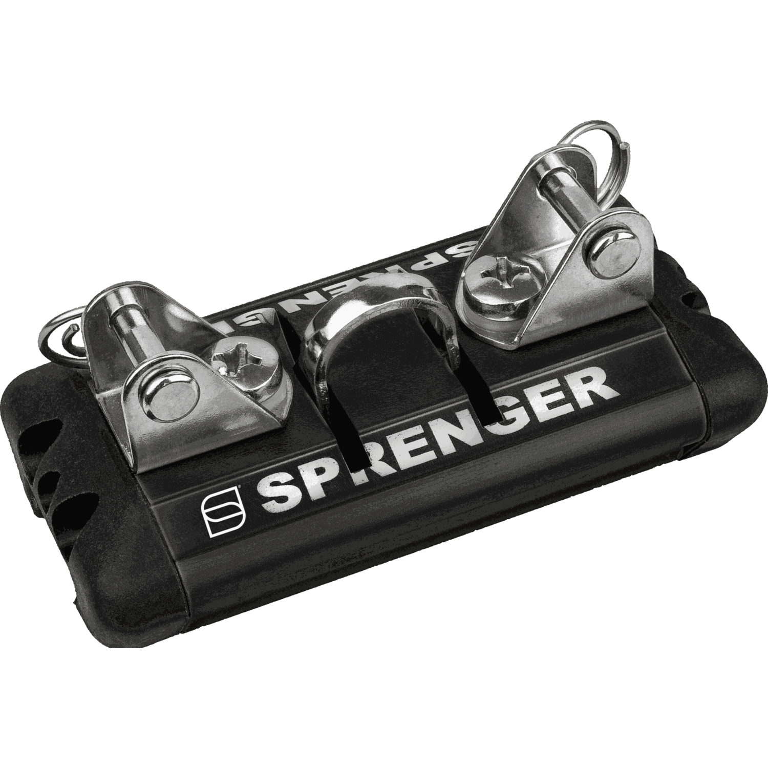 Traveller Boat Runner L - Bügel, 2 Bolzen mit Splentring, Parkschiene