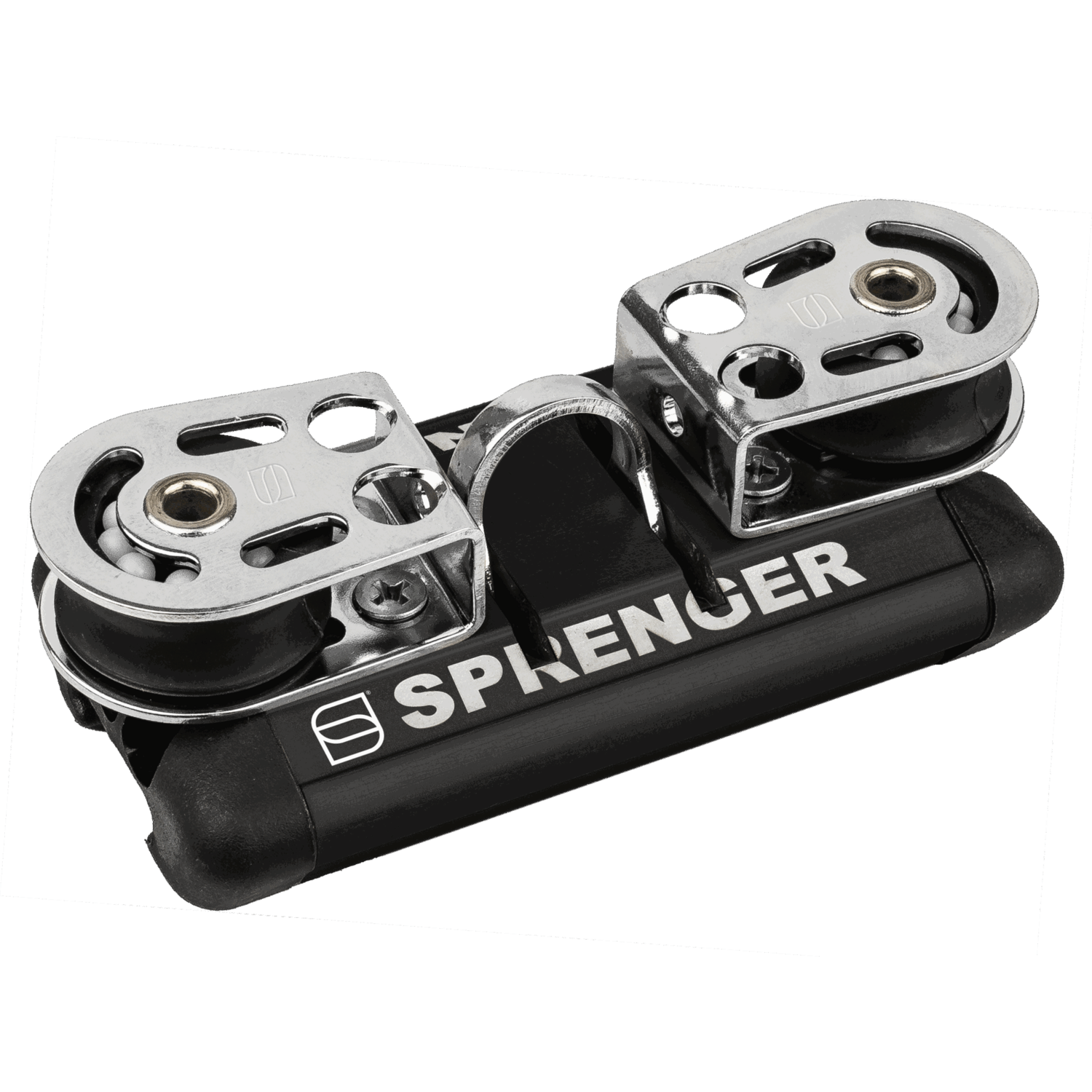 Traveller Boat Runner L - Bügel, 2 Liegeblöcke (Kugellager 6-12 mm), Parkschiene