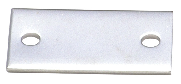 Gegenplatte zu Ruderbeschlag (Paar) - Edelstahl rostfrei