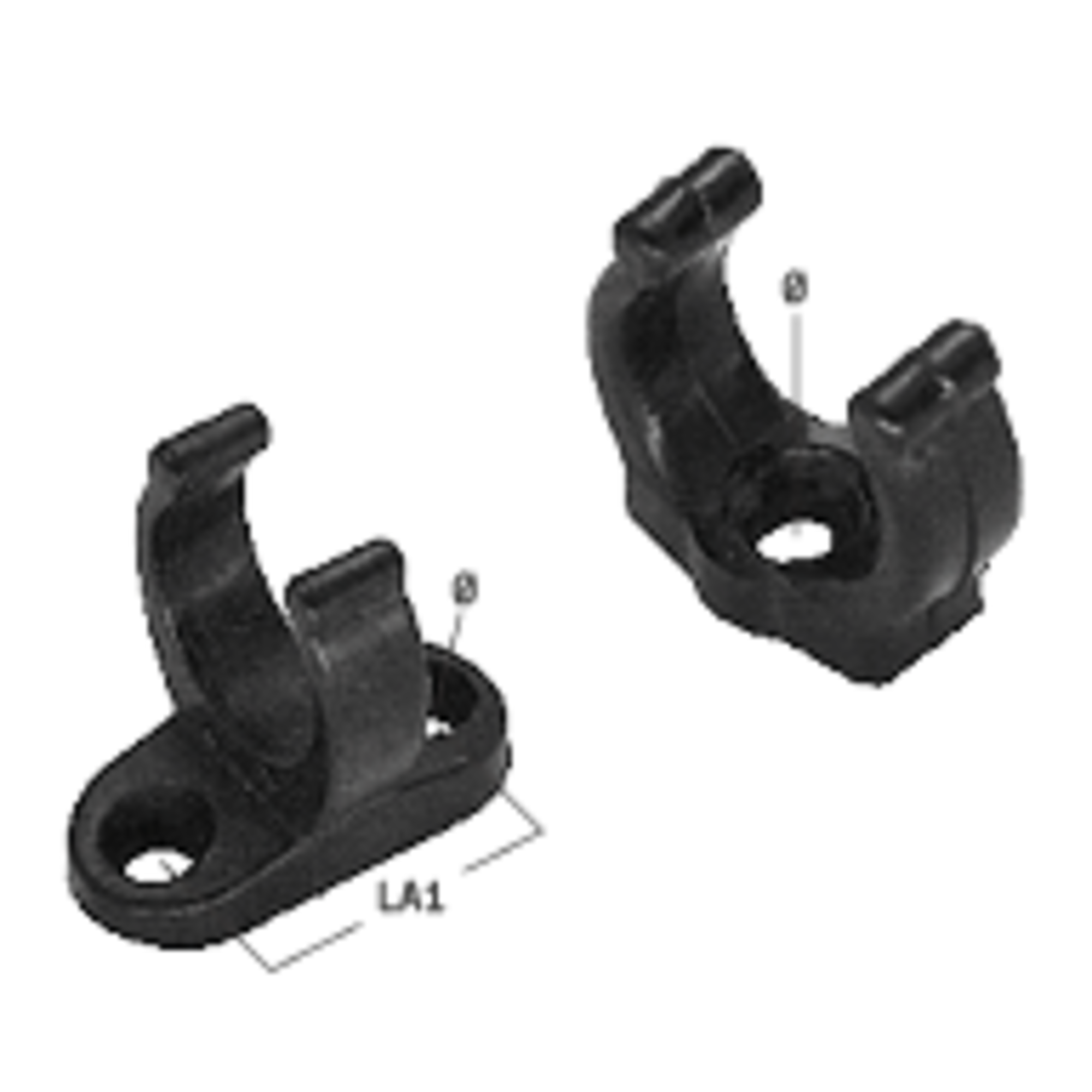 Halter zur Pinnenarretierung