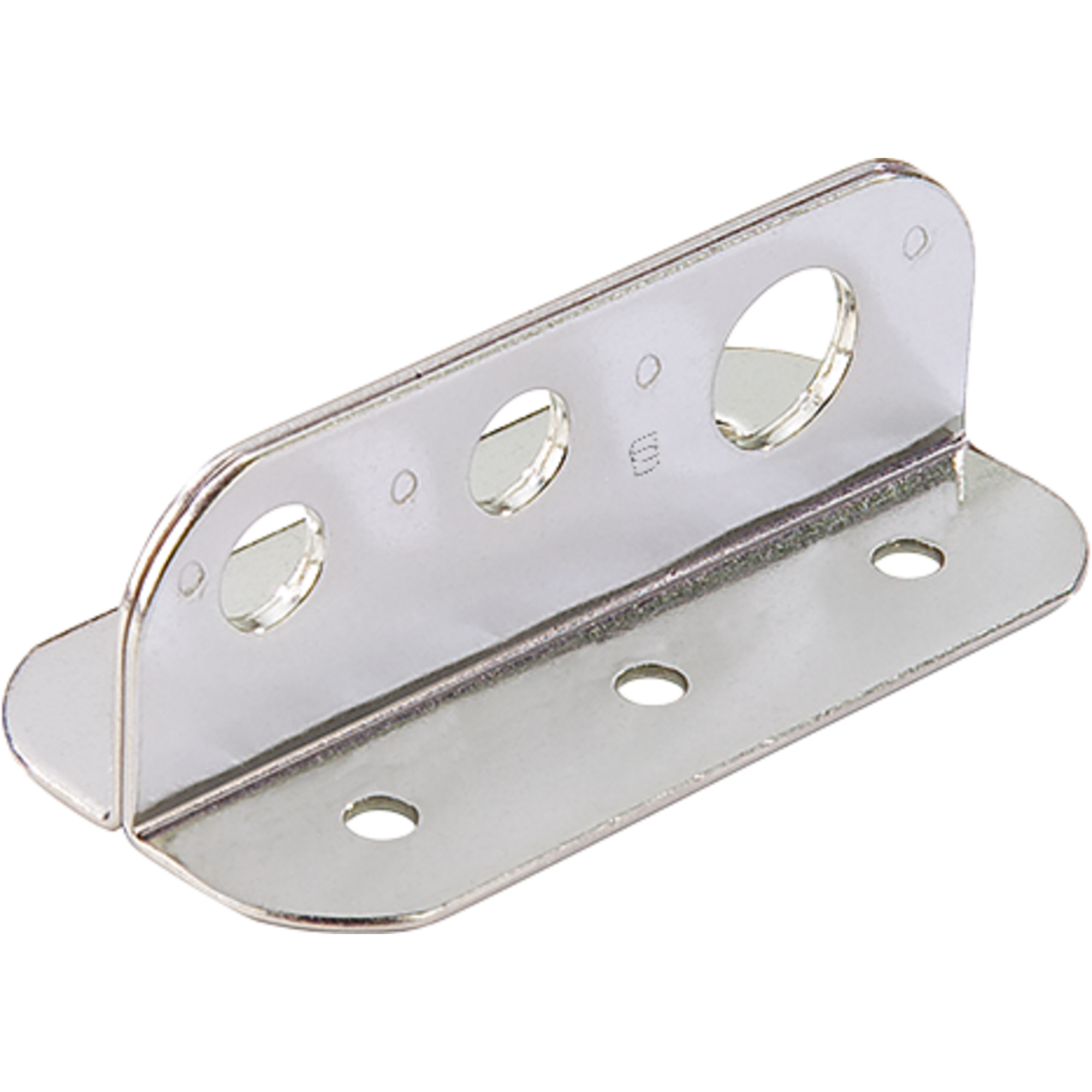 Vorsegelhalsbeschlag - Edelstahl rostfrei, 85 x 45 x 30 mm