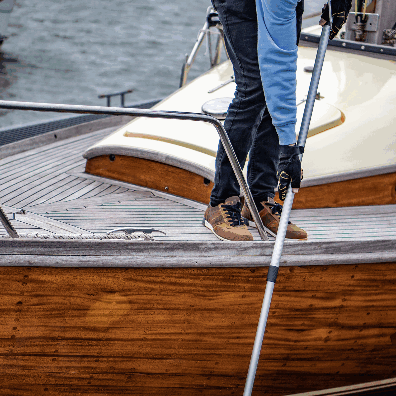 Bootshaken - teleskopierbar, 120 - 200 cm