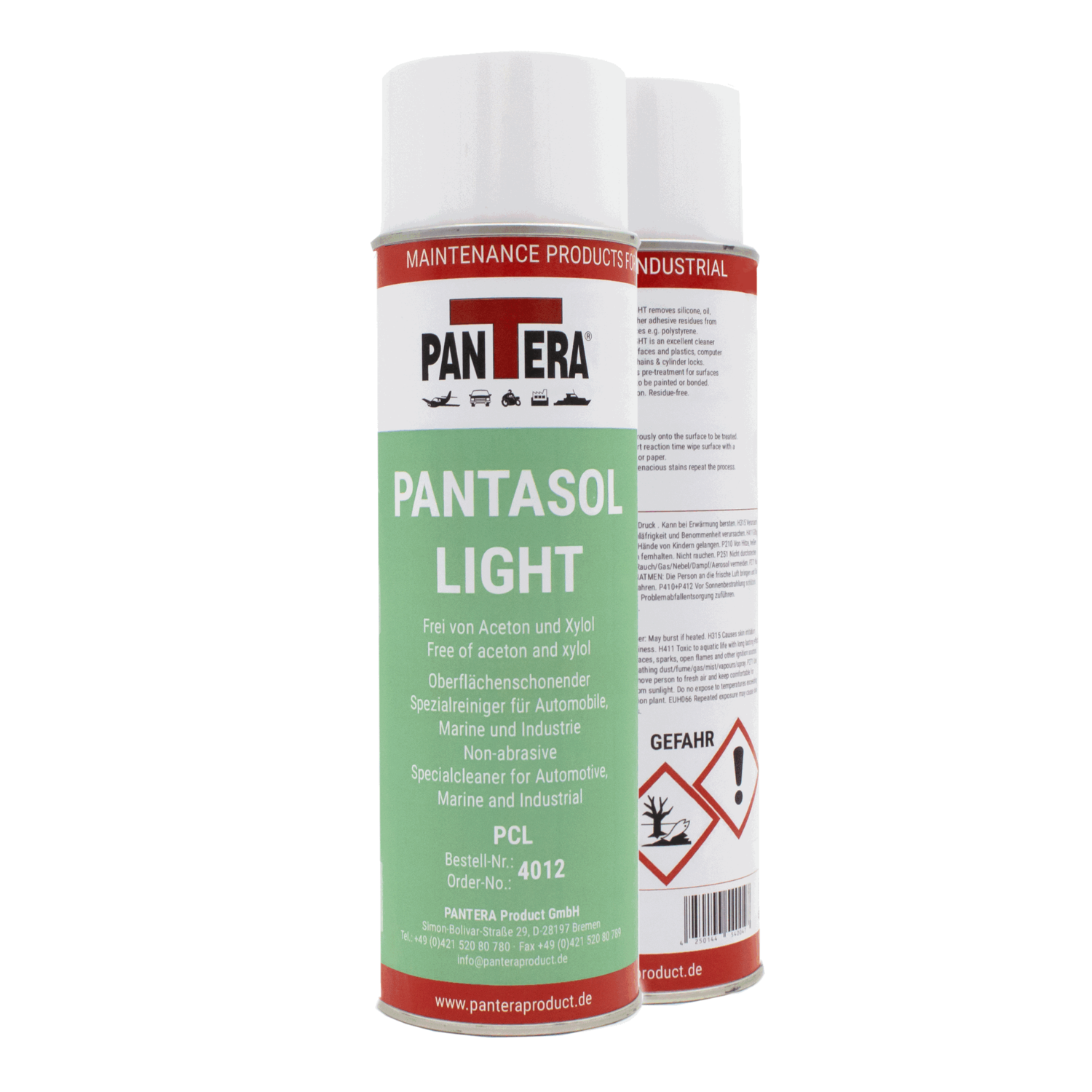 Pantera pantasol light Aceton freies Reinigungsspray