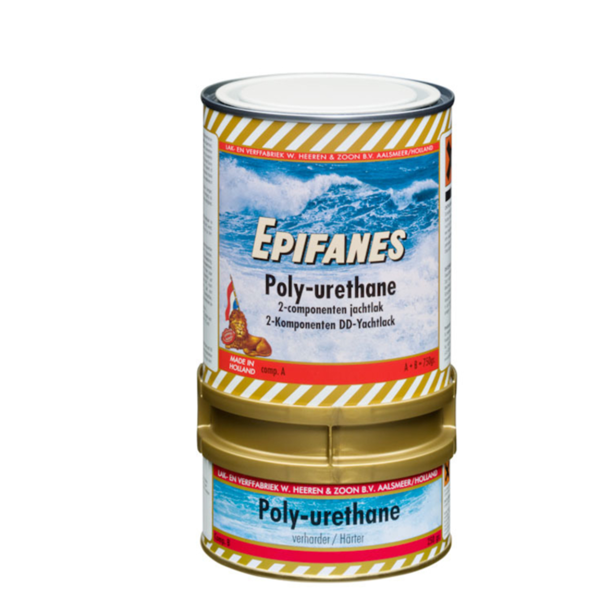 Epifanes Polyurethan-Klarlack hochglänzend (500 gr.A + 250 gr.B)